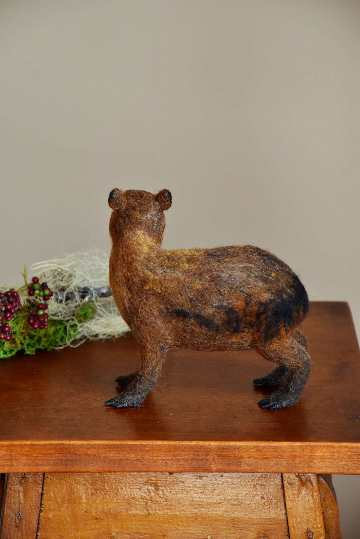 Needle Felted Capybara