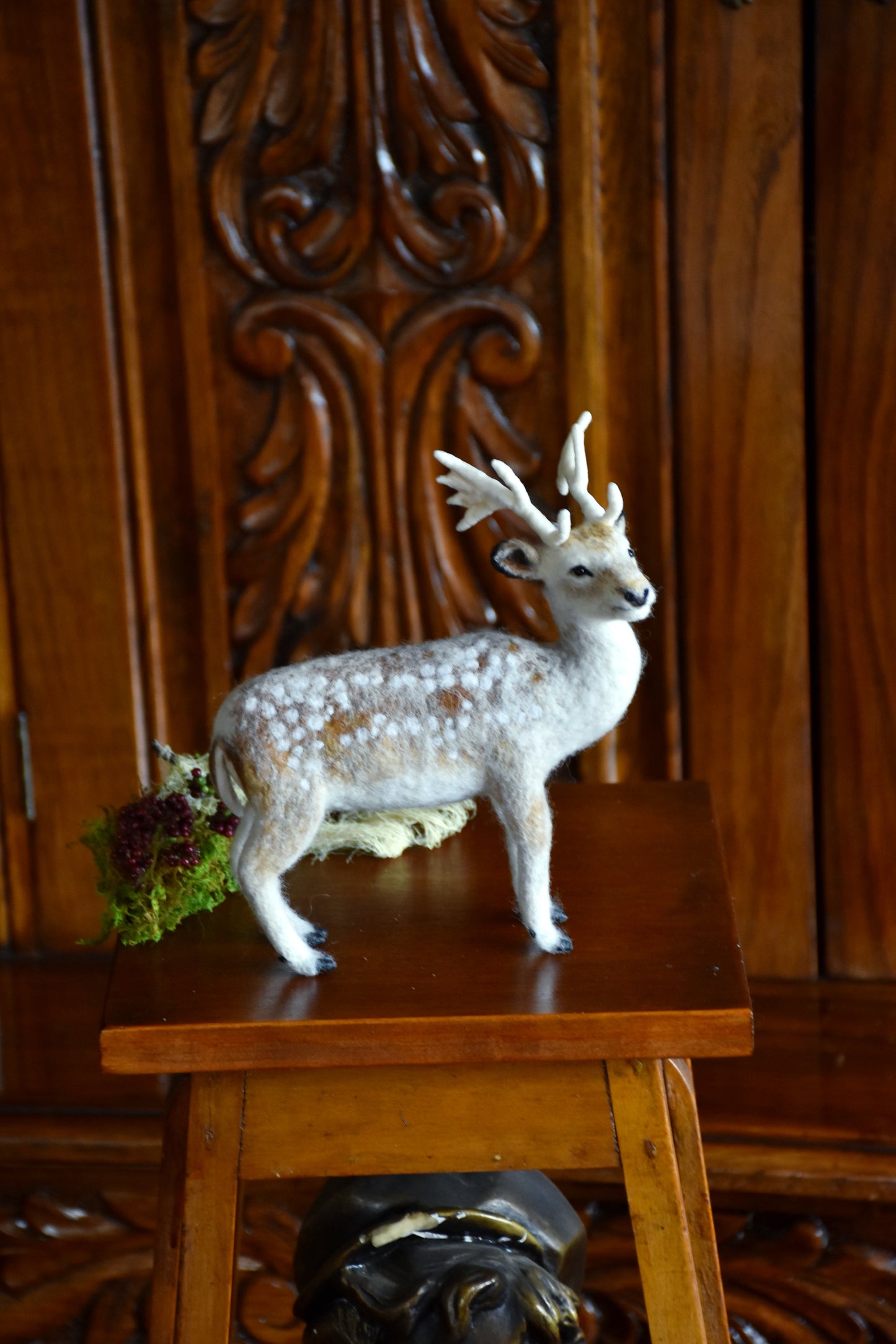 Needle Felted Fallow Deer