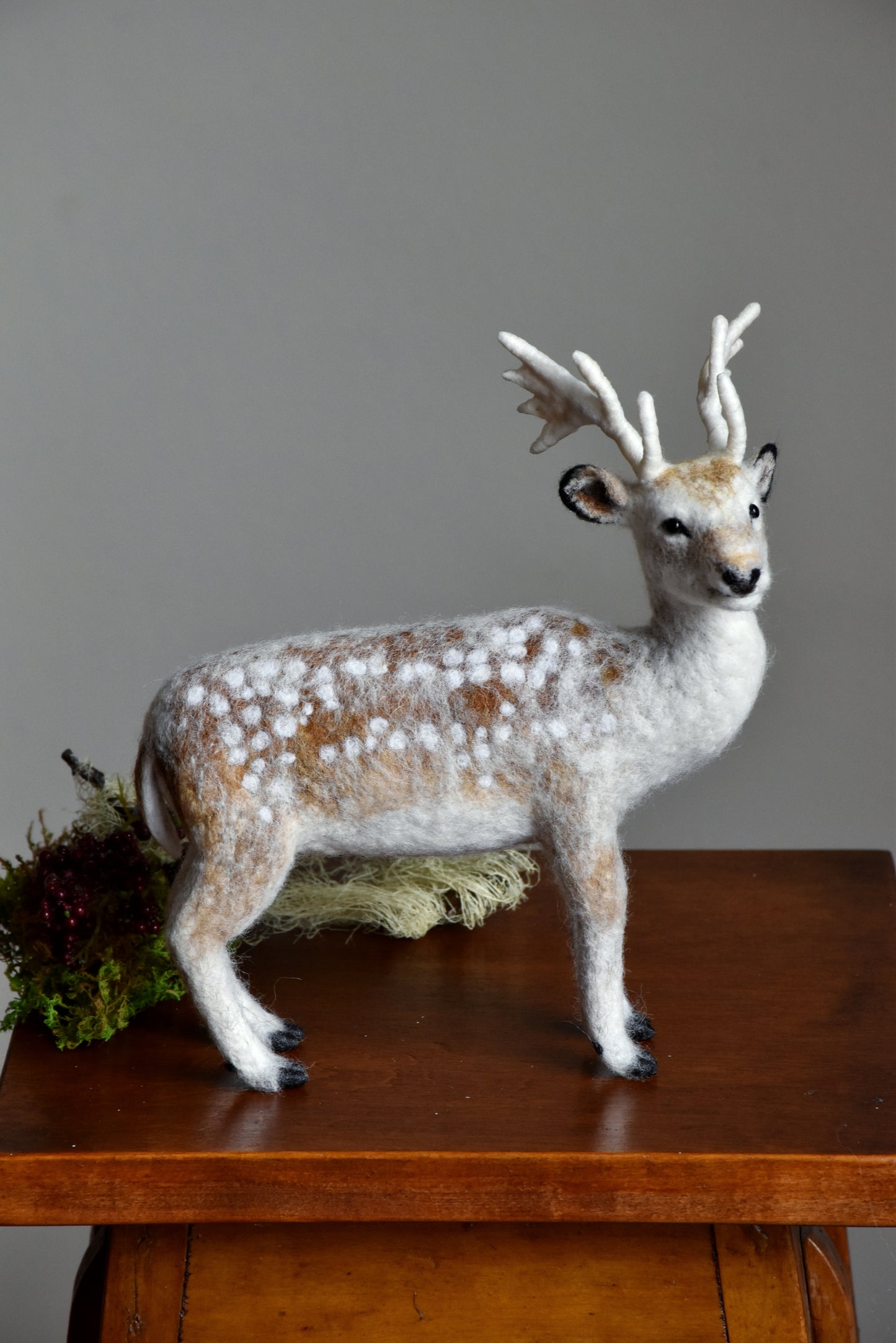 Needle Felted Fallow Deer