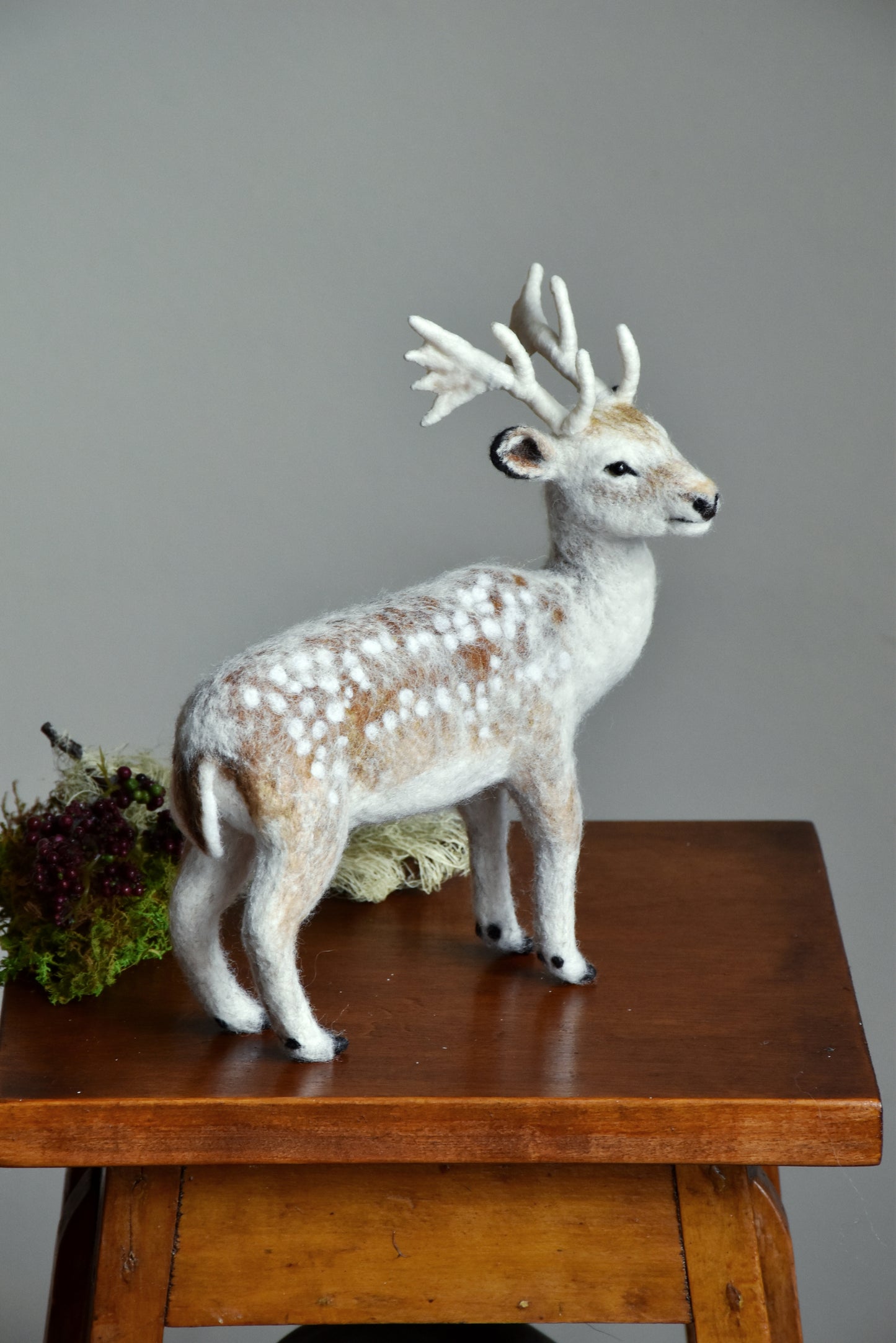 Needle Felted Fallow Deer