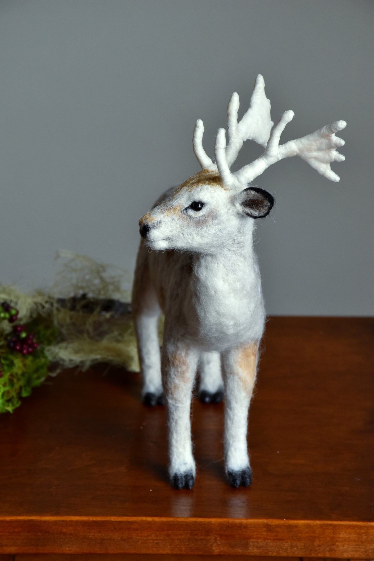 Needle Felted Fallow Deer