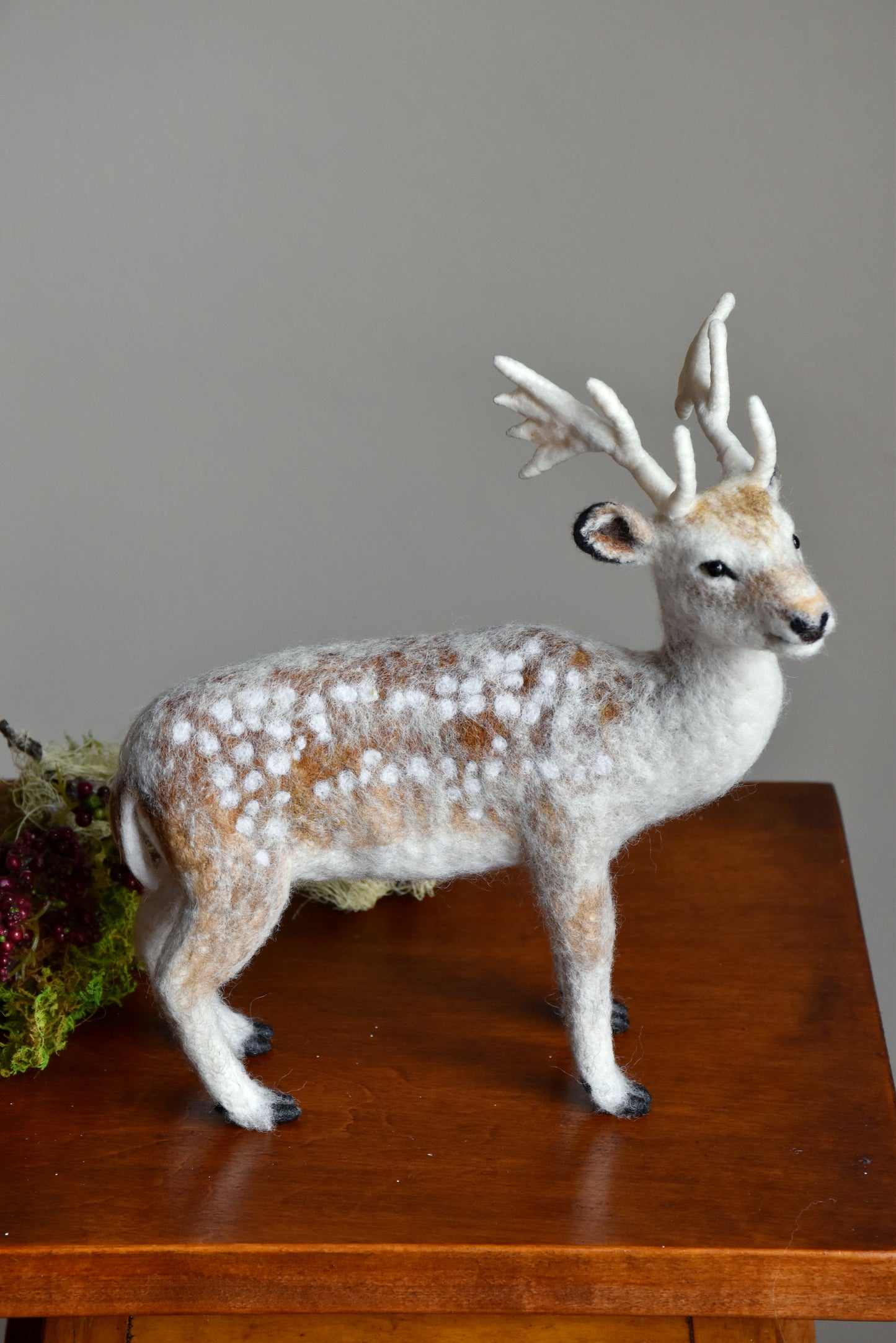 Needle Felted Fallow Deer