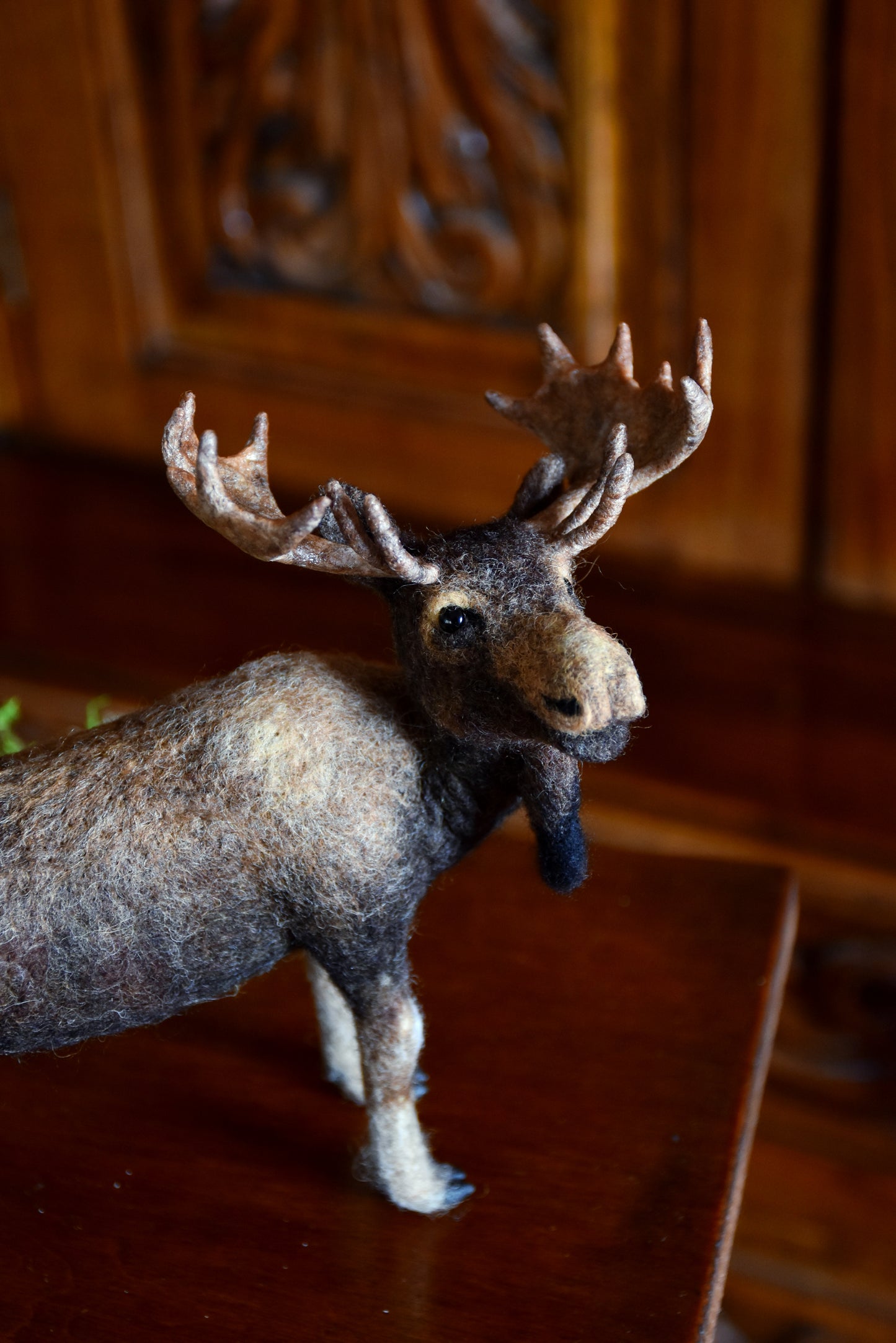 Needle Felted Moose