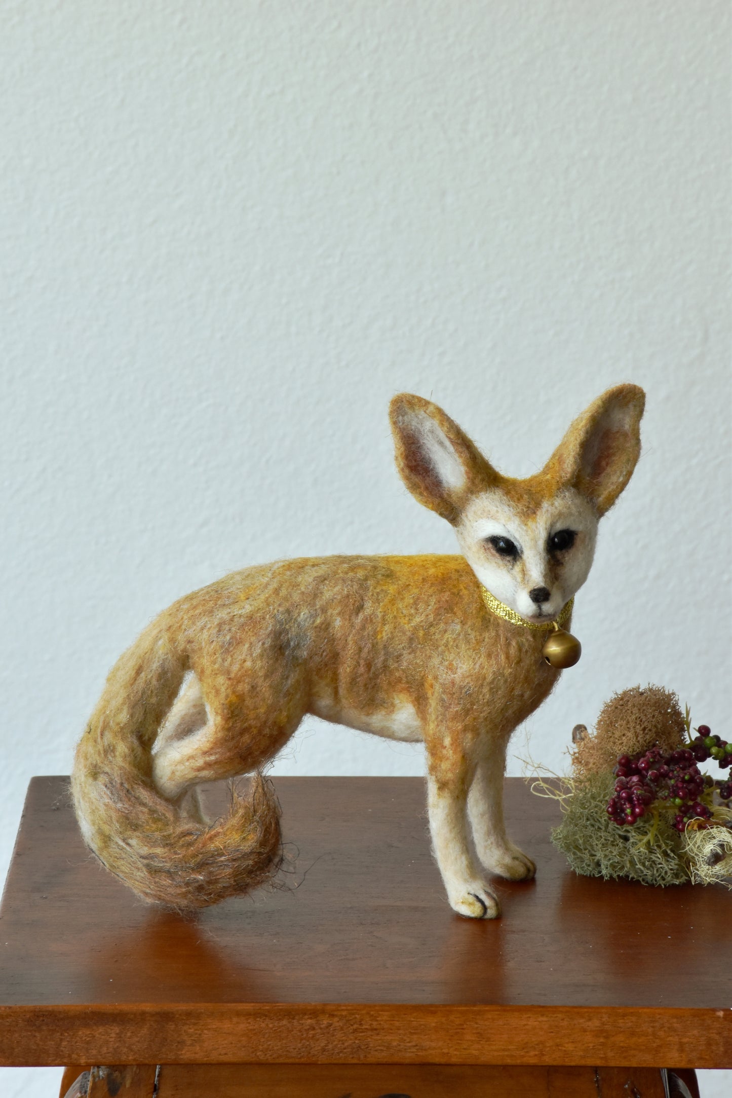 Needle Felted Fenec Fox
