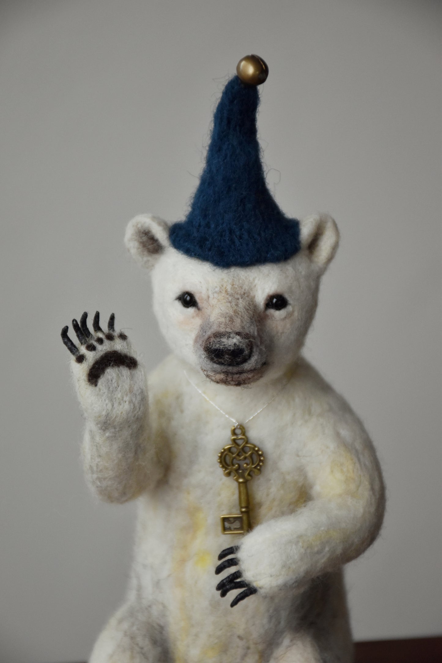 Needle Felted Bear (Polar)