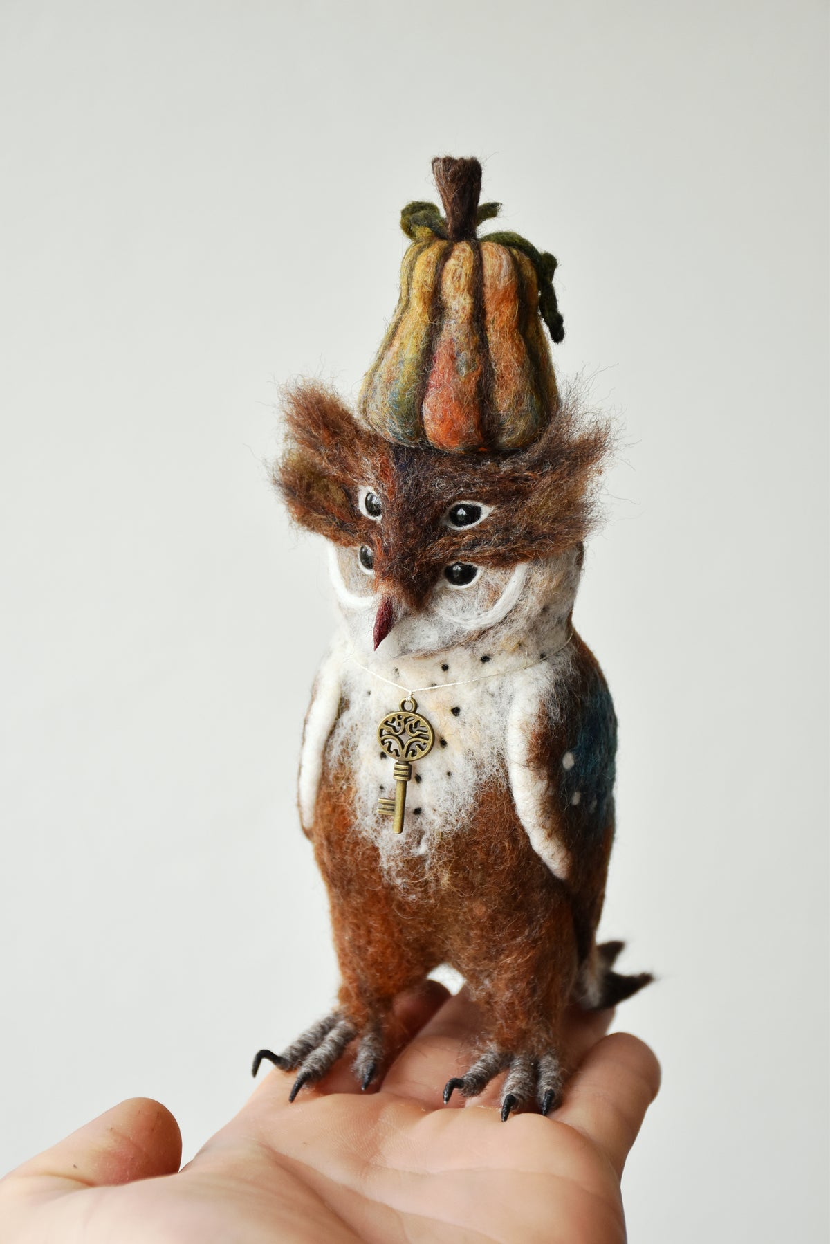 Needle Felted Autumnal Mutant of the Orchard