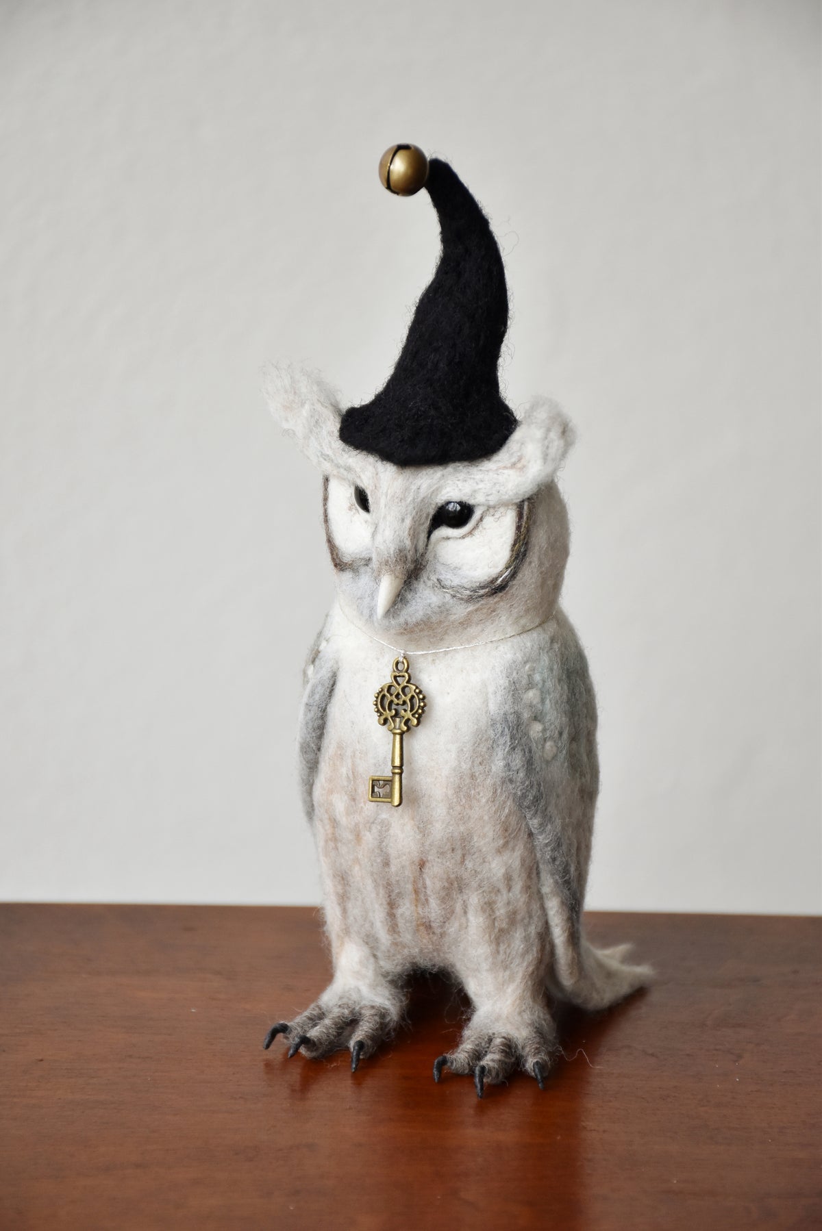 Needle Felted Little Albino
