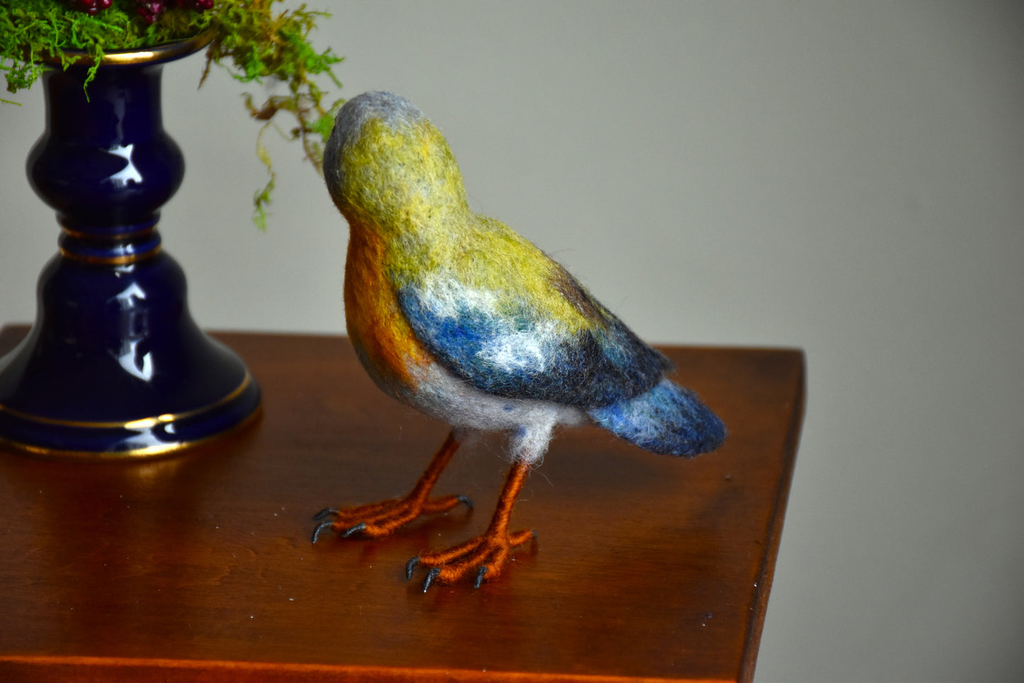 Needle Felted Northern Parula