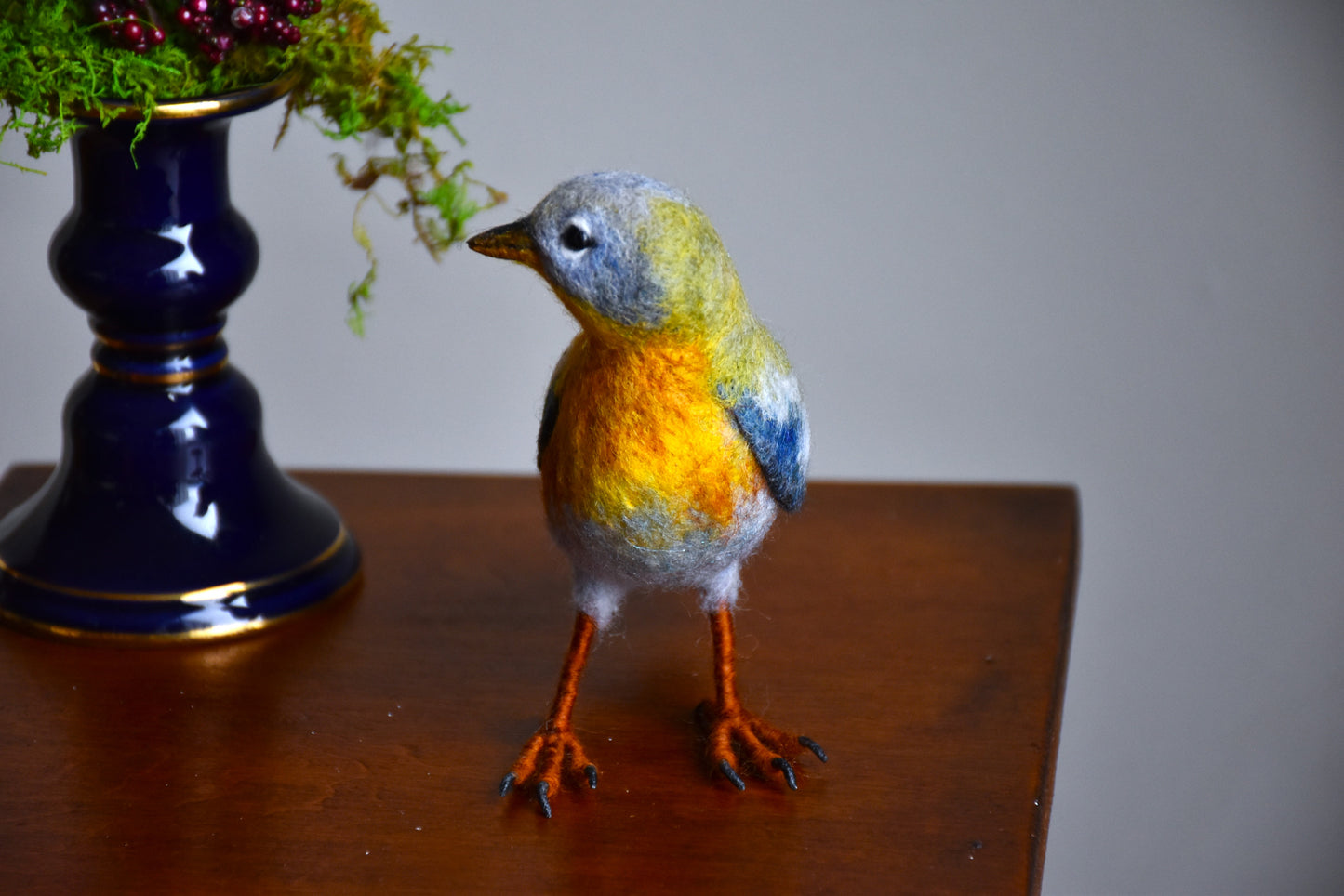 Needle Felted Northern Parula