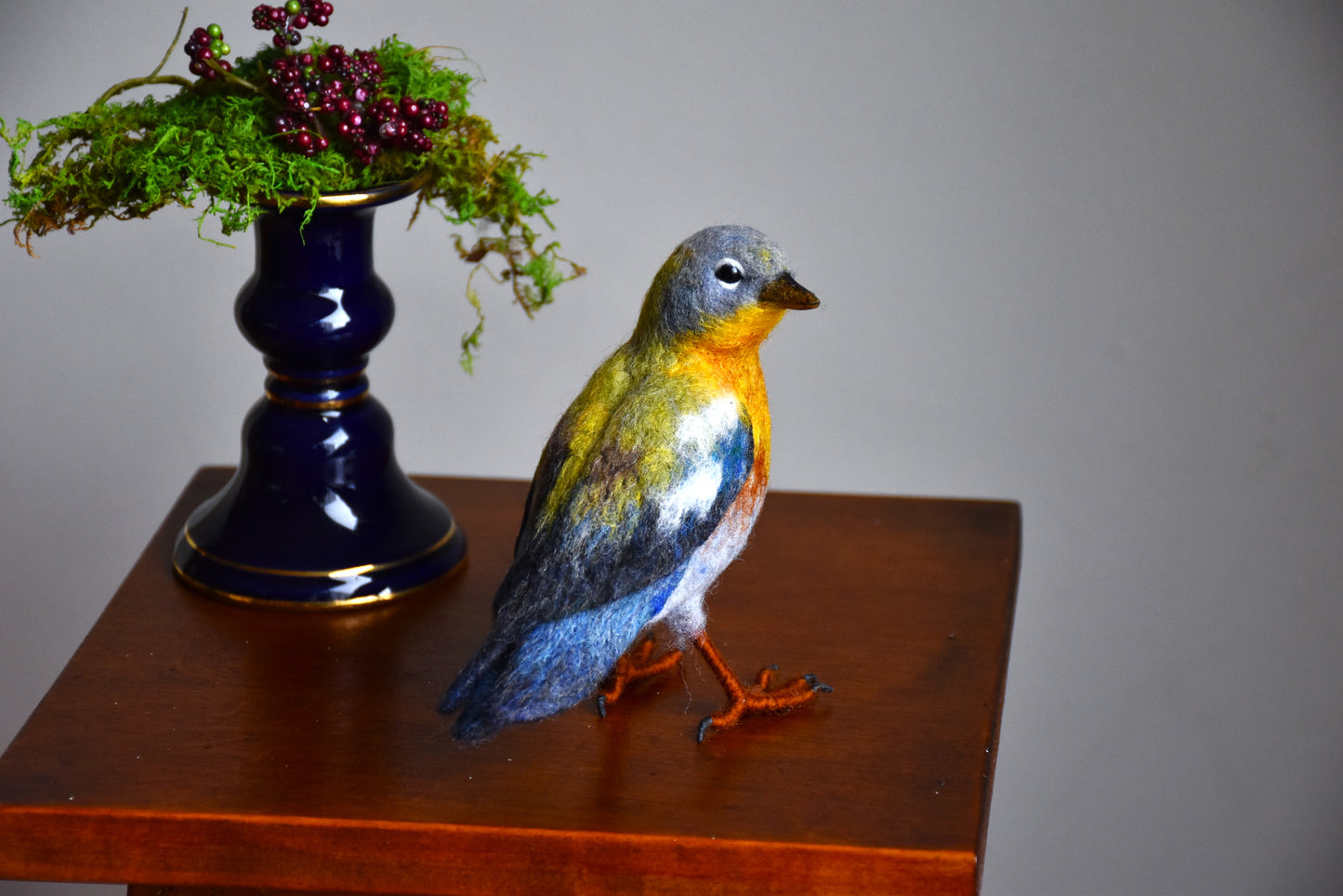 Needle Felted Northern Parula