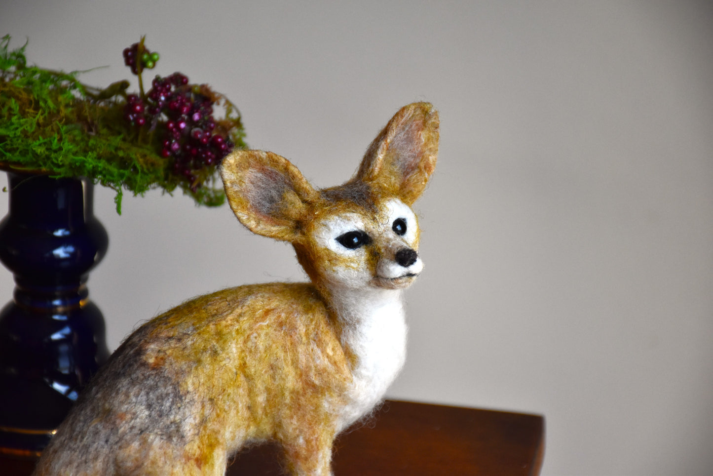 Needle Felted Fenec Fox