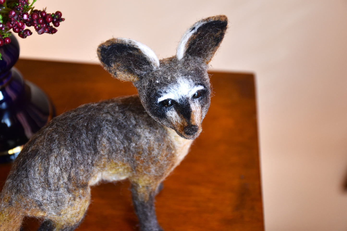 Needle Felted Bat eared Fox