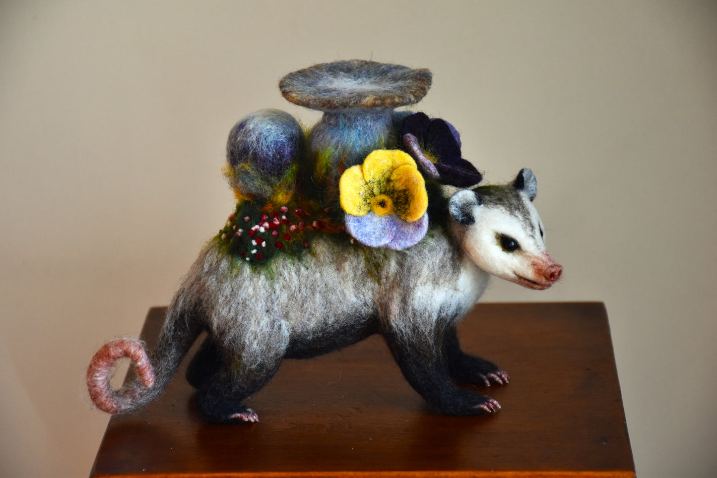 Needle Felted Wild Marauder