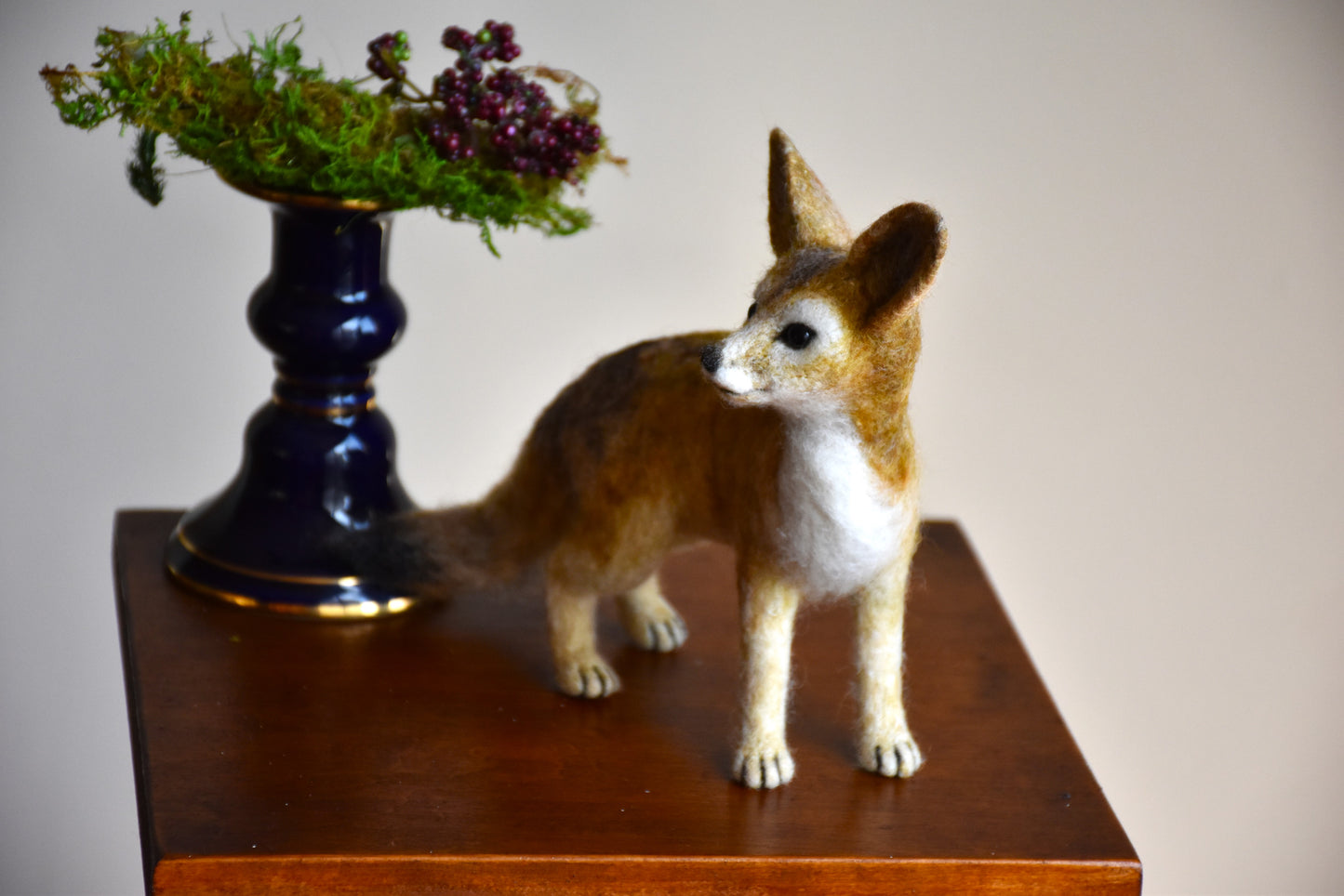 Needle Felted Fenec Fox