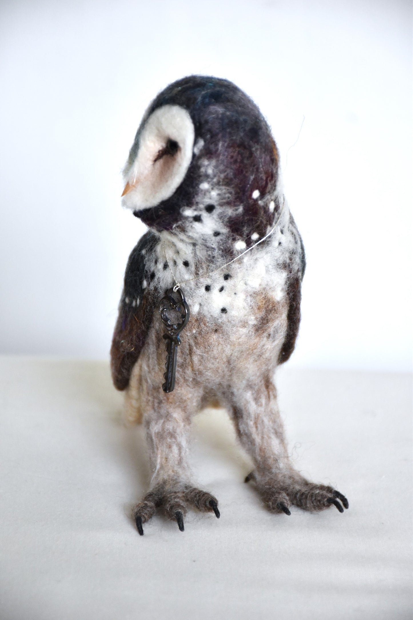 Needle Felted Magical Barn Owl