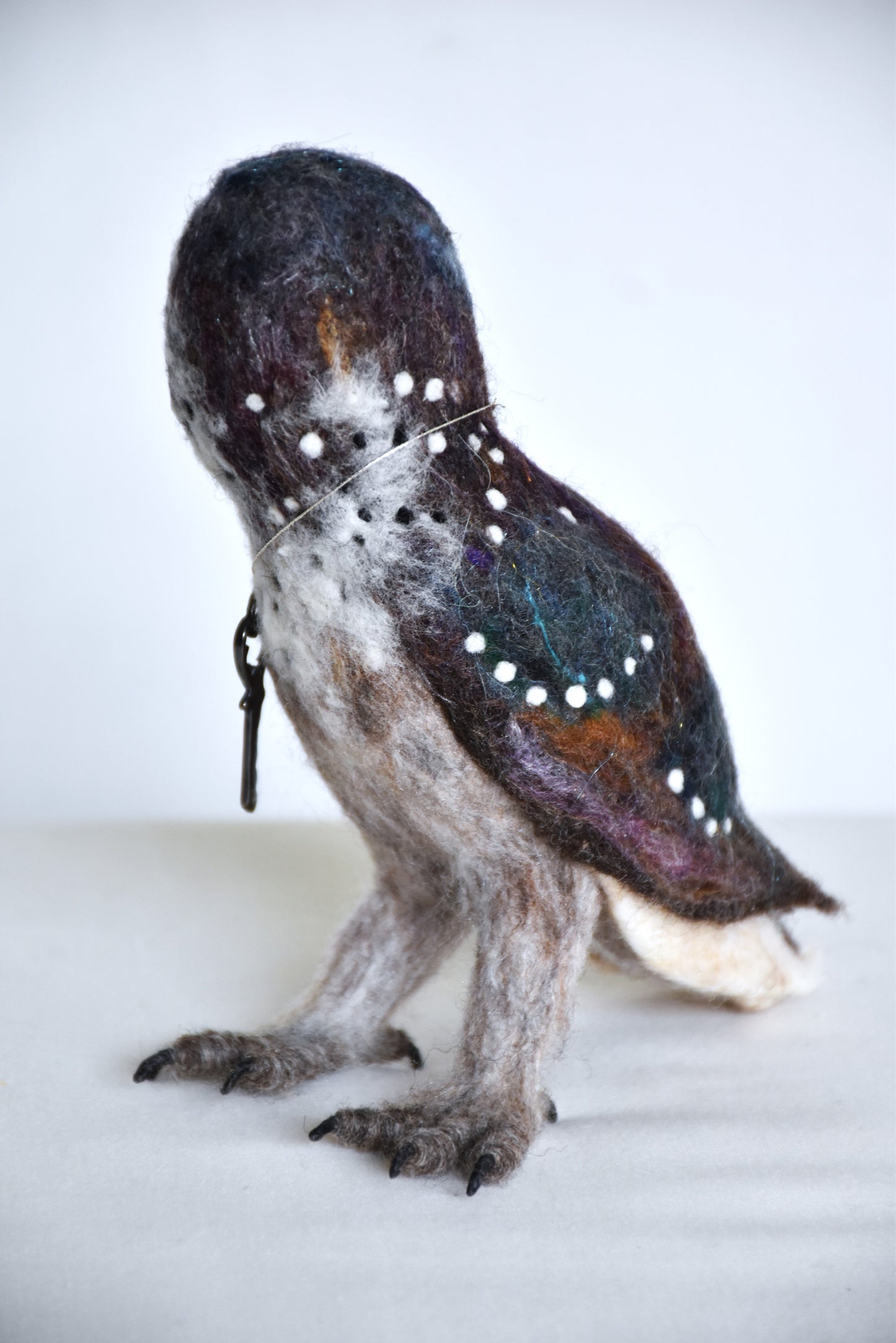 Needle Felted Magical Barn Owl