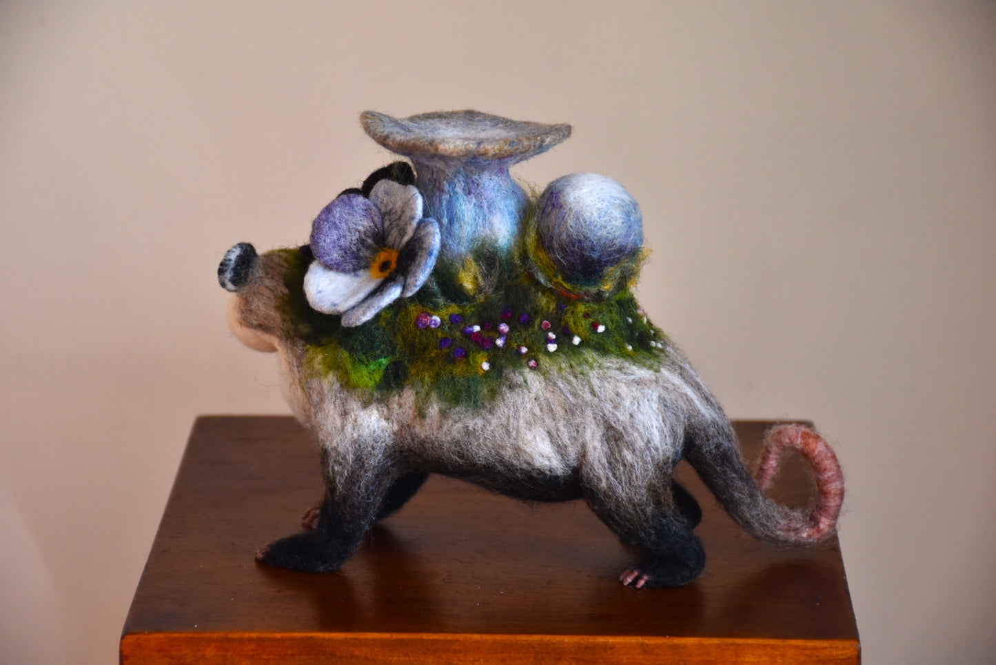 Needle Felted Wild Marauder