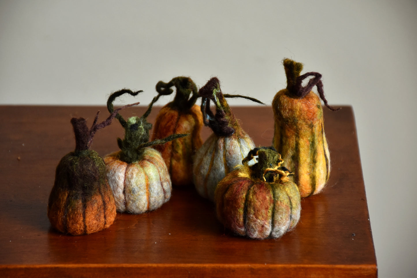 Needle Felted Magical Pumpkins