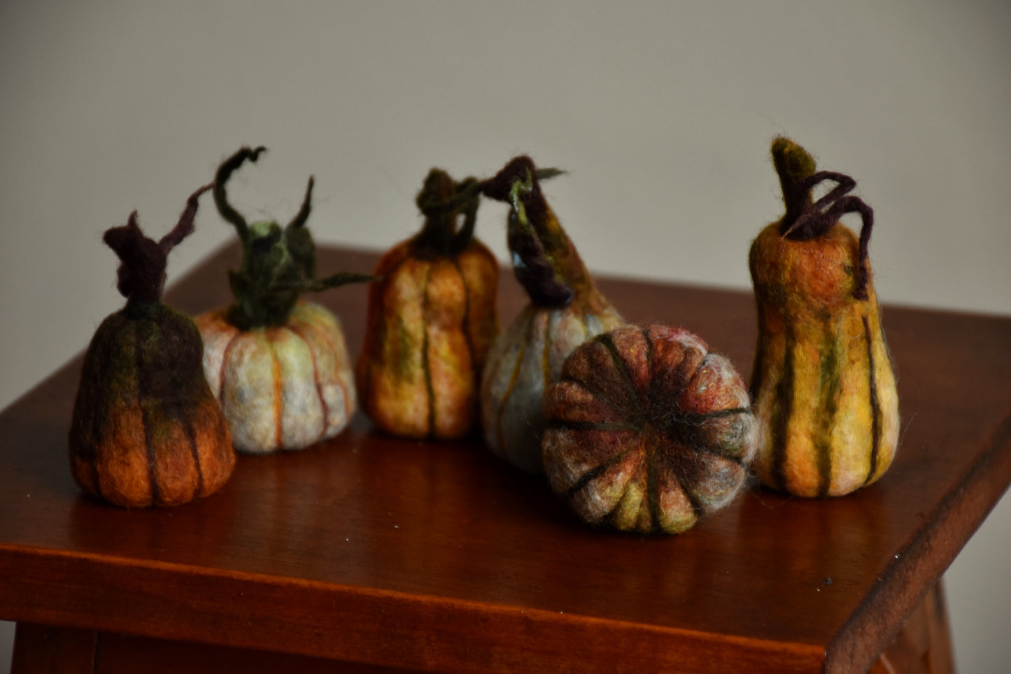 Needle Felted Magical Pumpkins