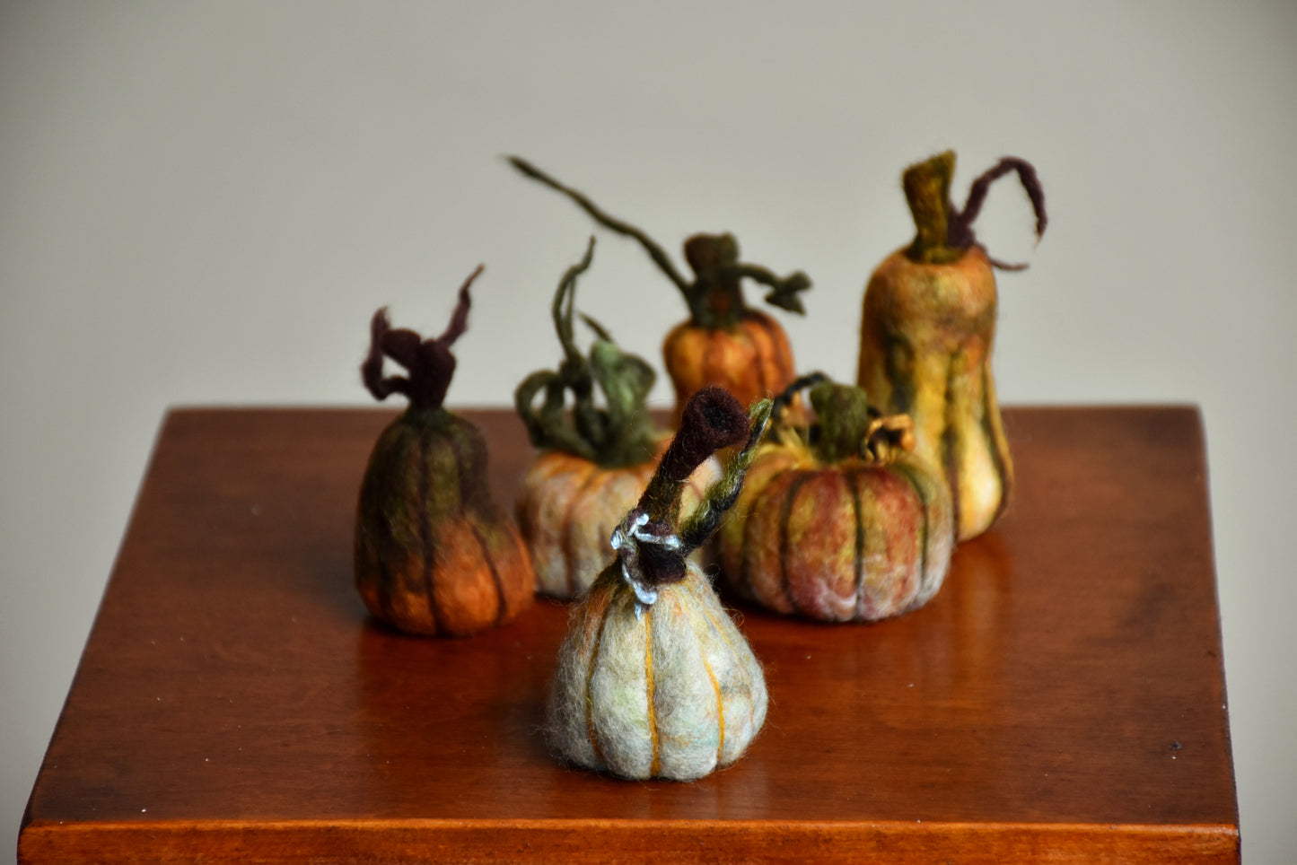 Needle Felted Magical Pumpkins