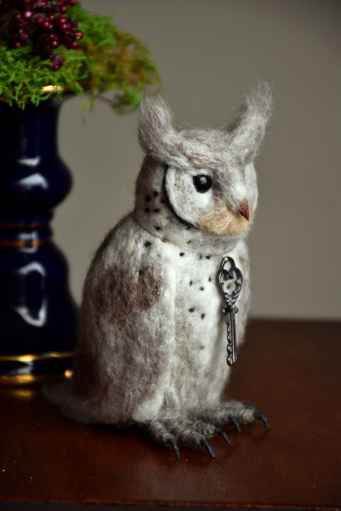 Needle Felted Little Owl