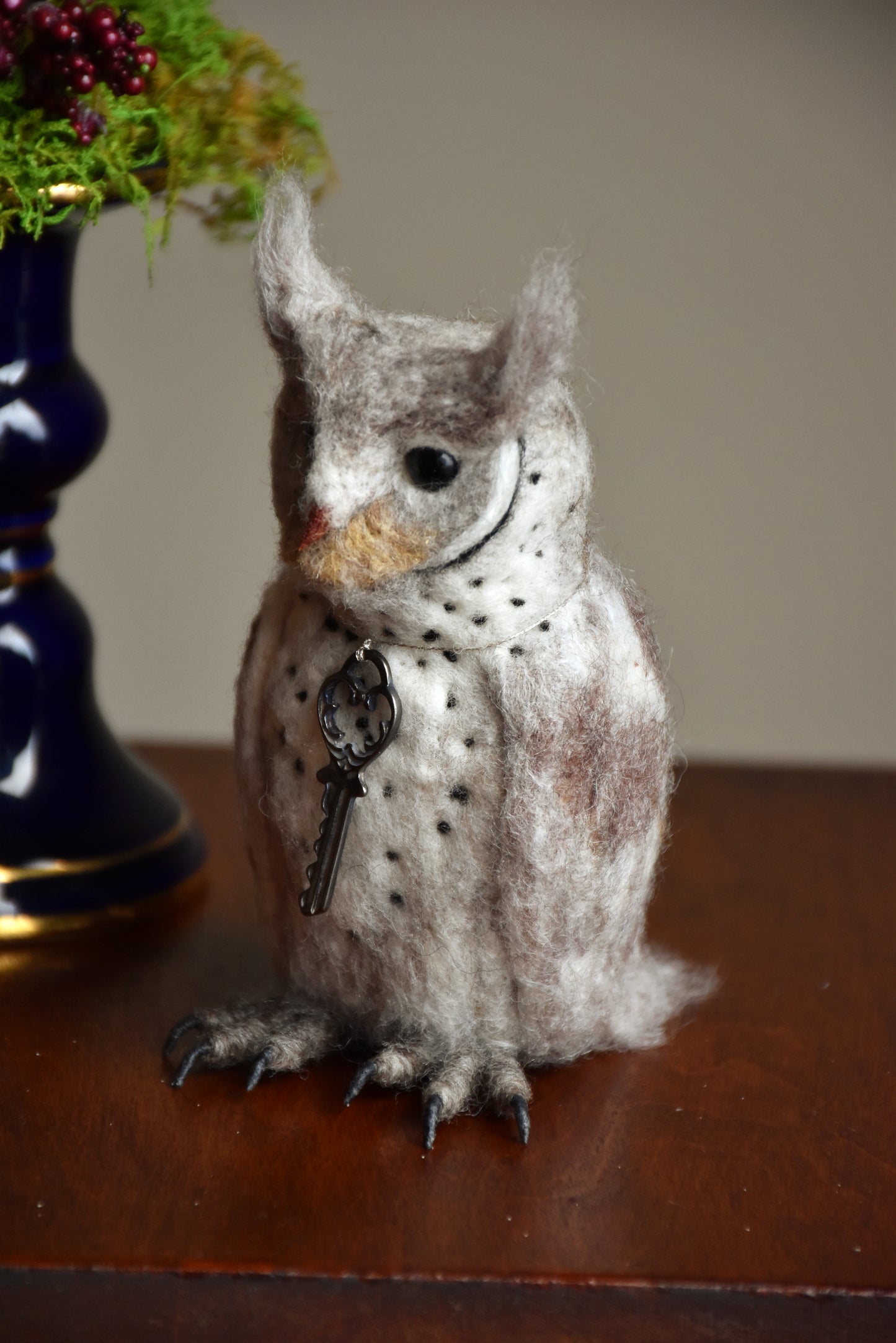 Needle Felted Little Owl