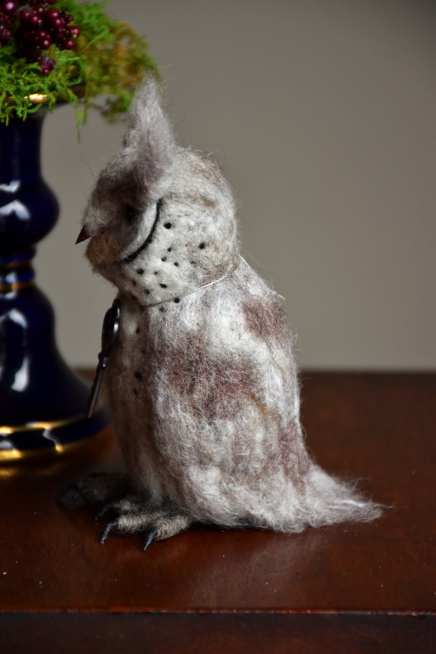 Needle Felted Little Owl