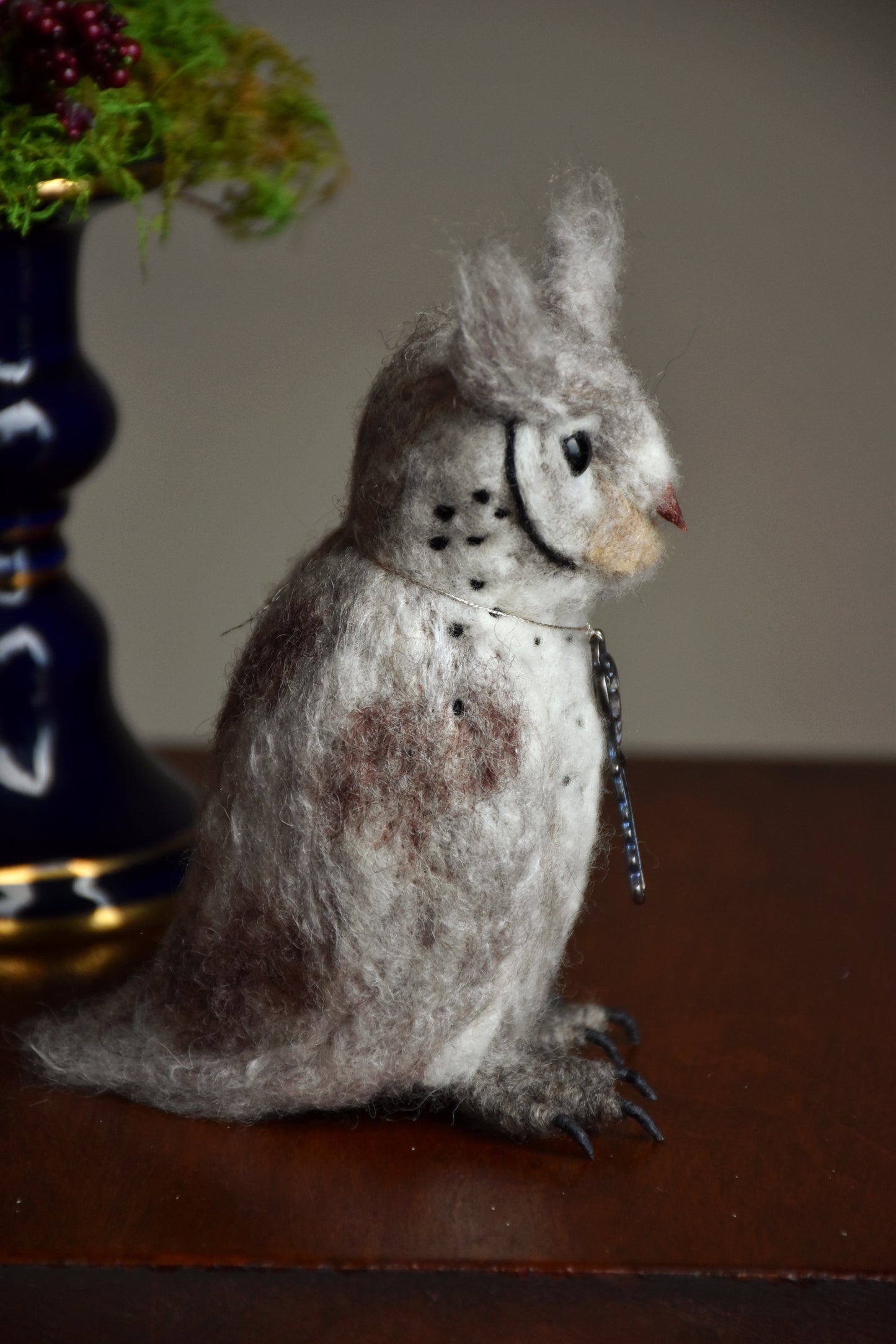 Needle Felted Little Owl