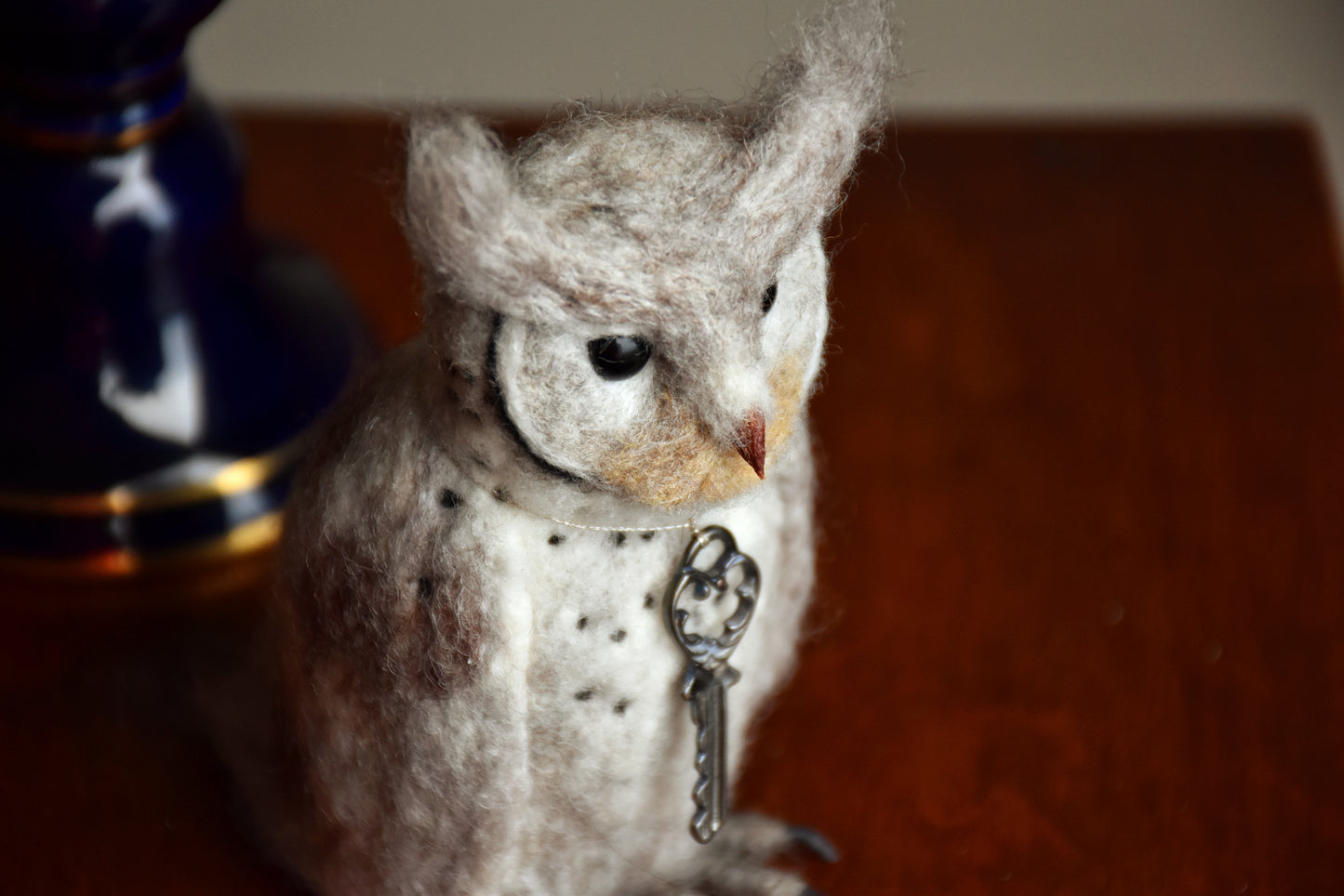 Needle Felted Little Owl