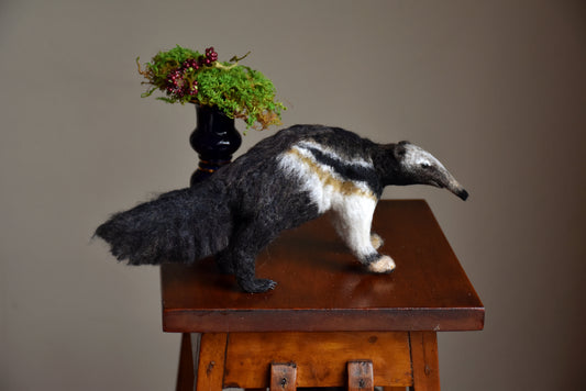 Needle Felted Anteater