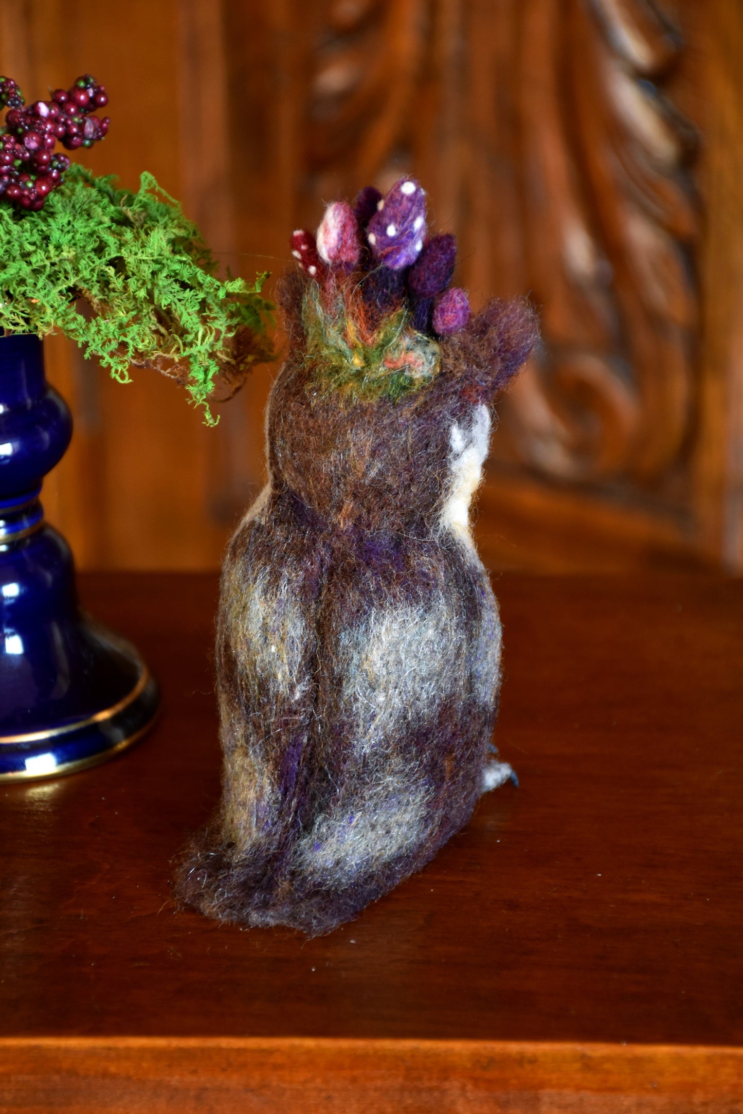 Needle Felted Little Owl