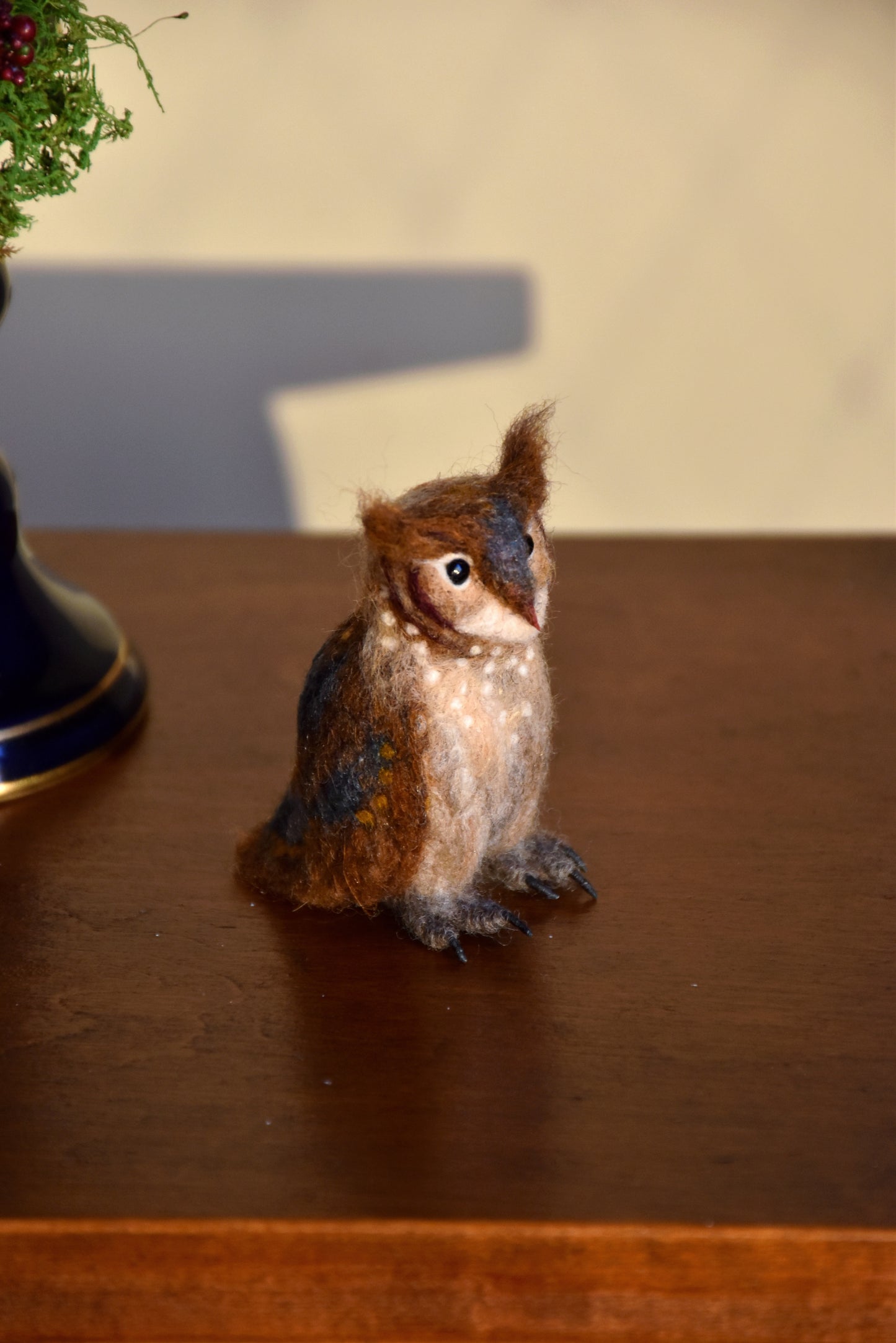 Needle Felted Little Owl