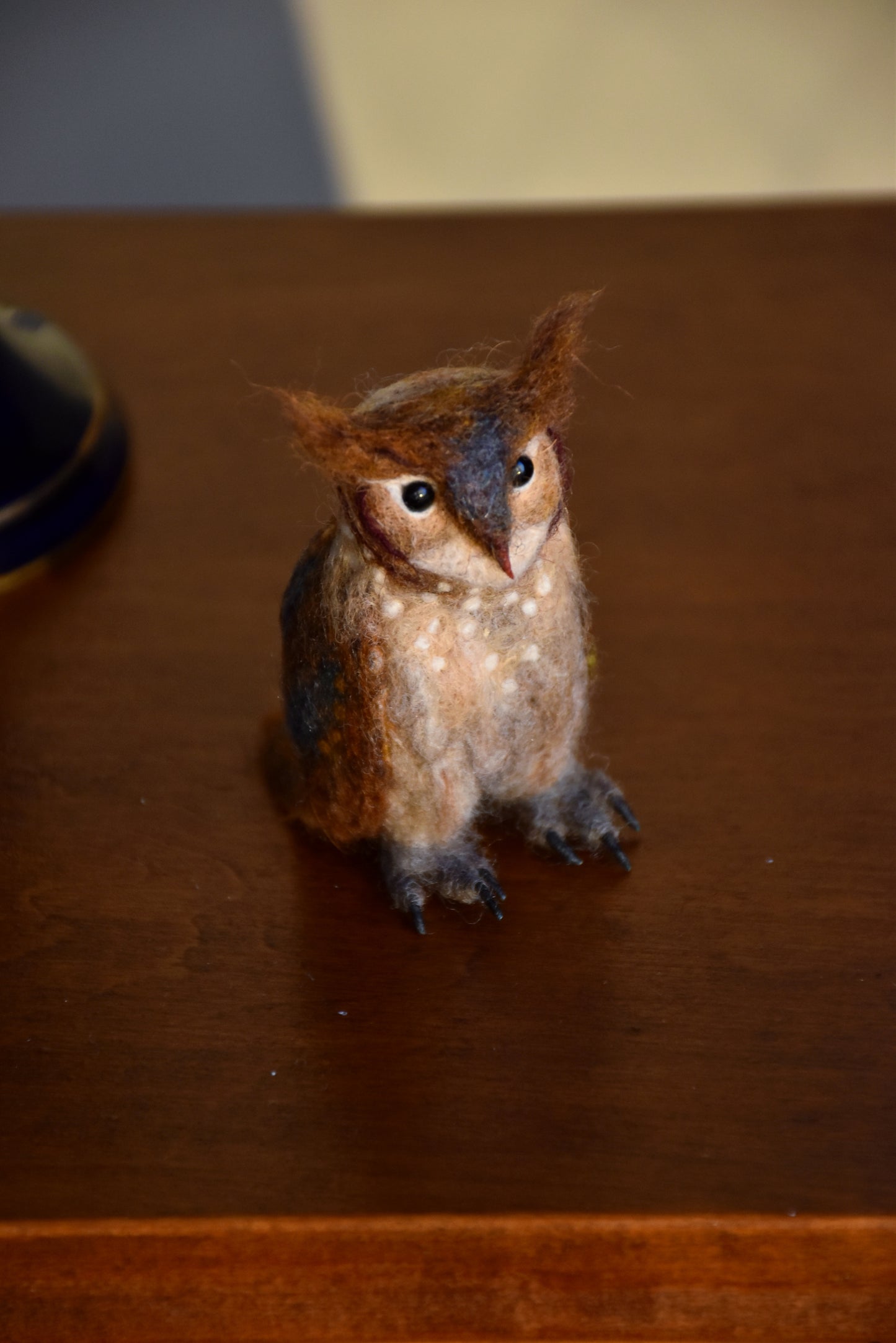 Needle Felted Little Owl