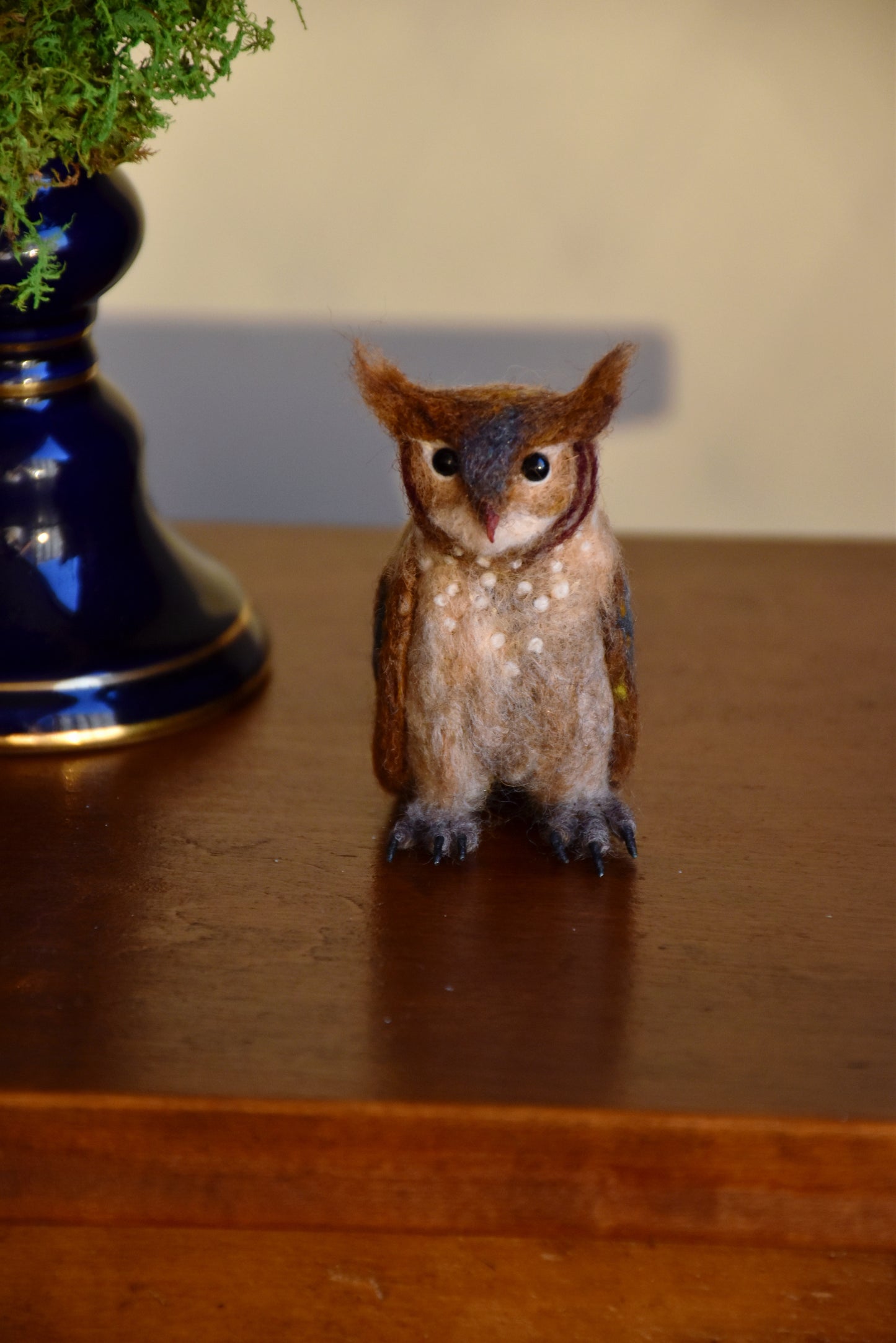 Needle Felted Little Owl