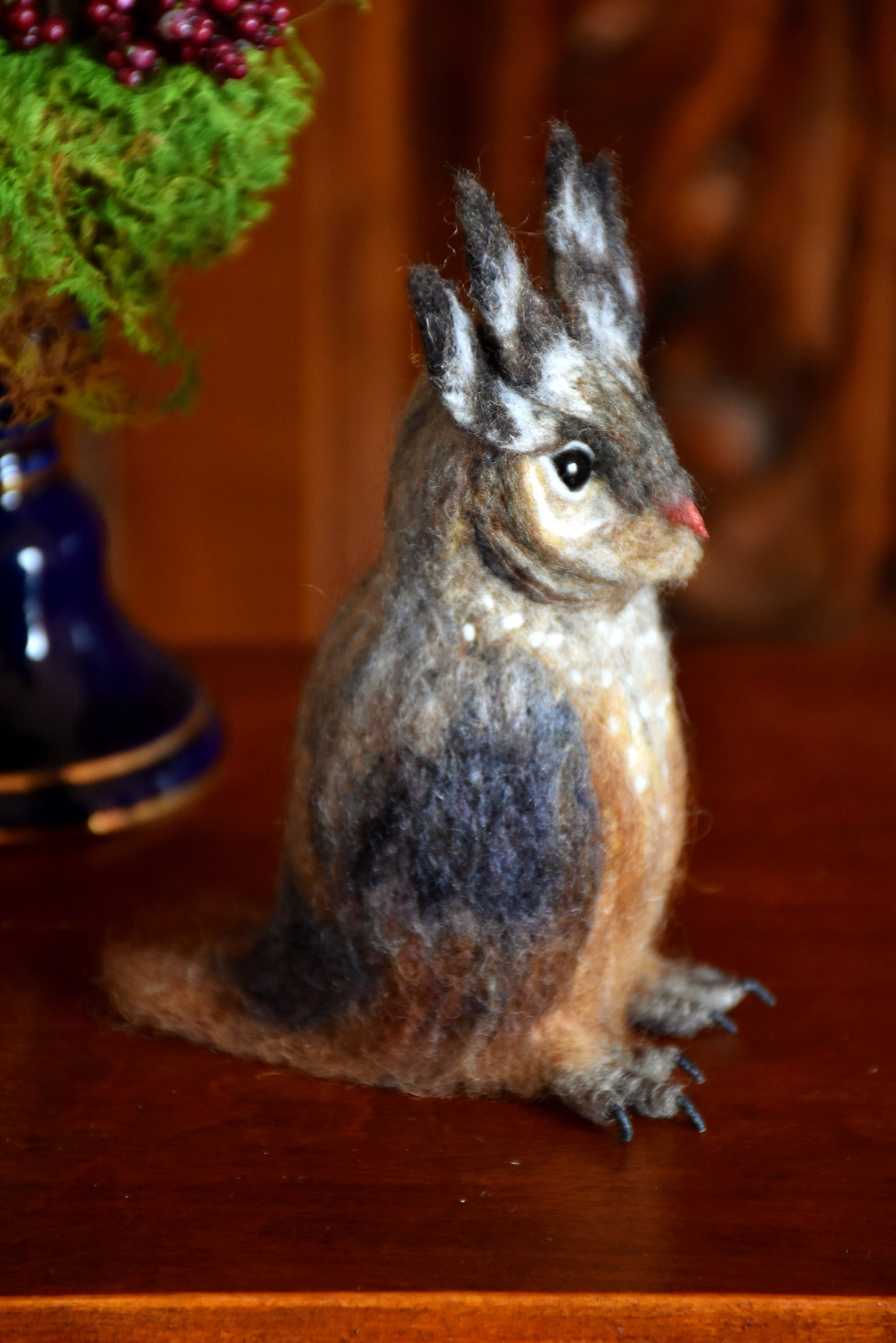 Needle Felted Little Owl