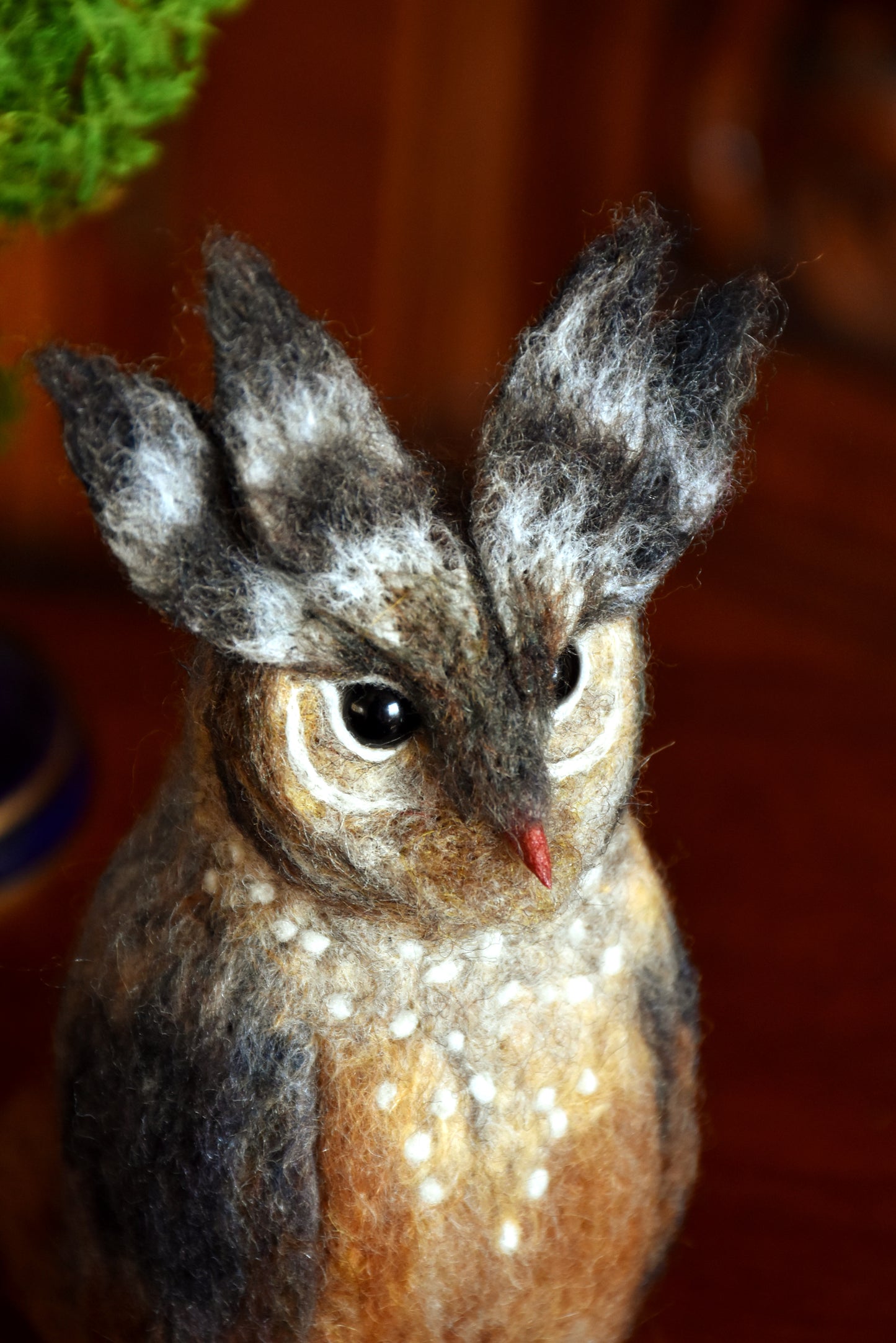 Needle Felted Little Owl