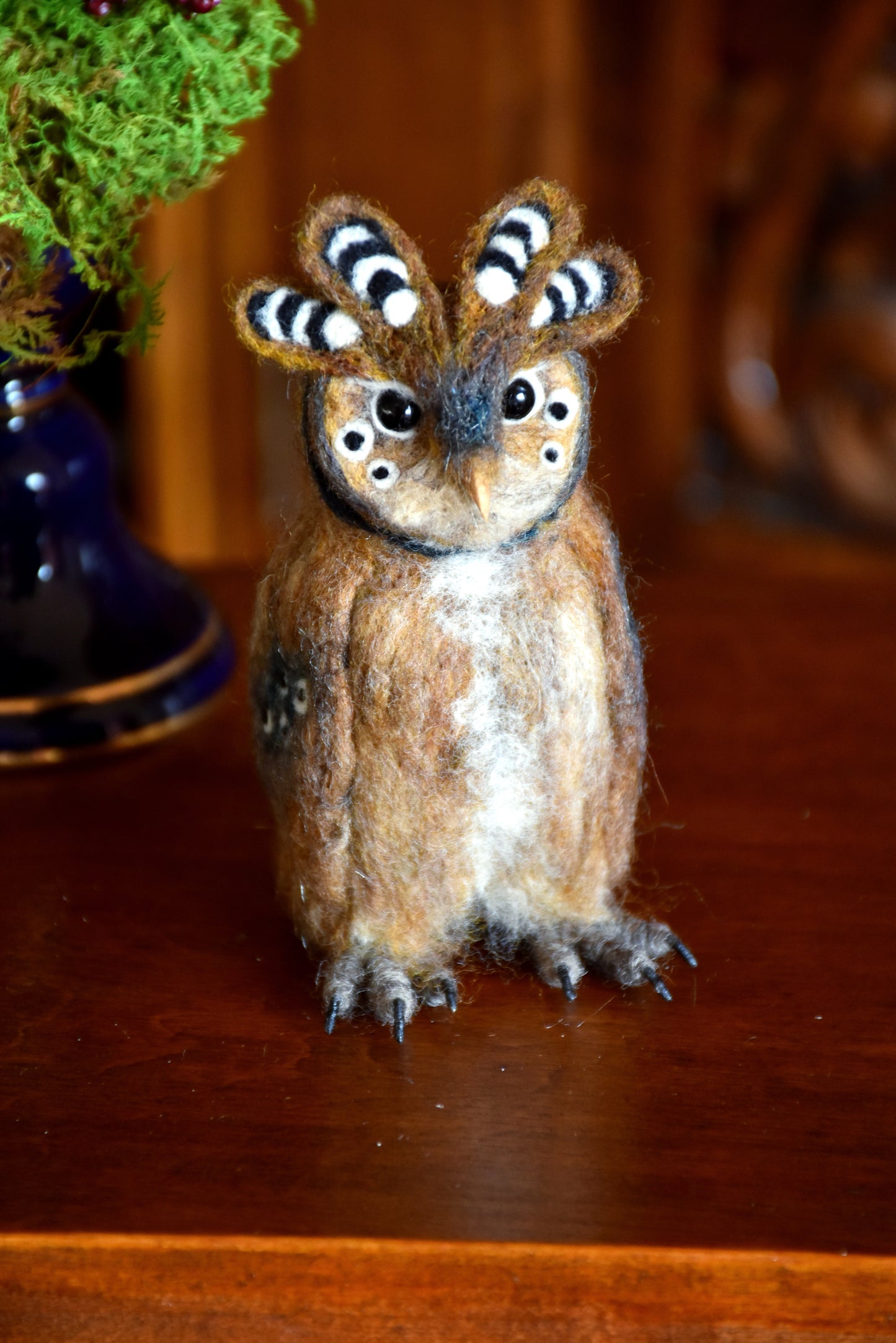 Needle Felted Little Owl