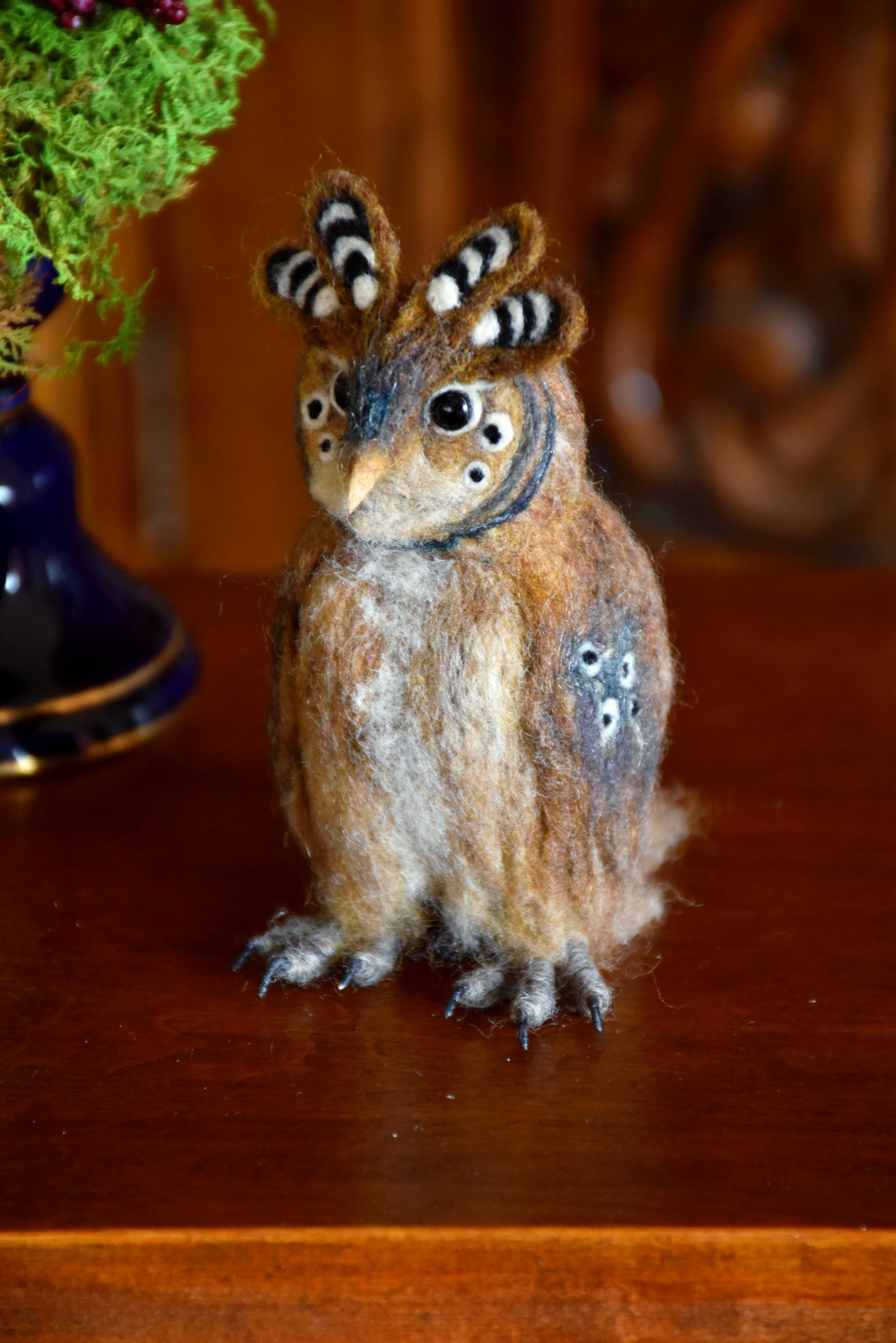 Needle Felted Little Owl