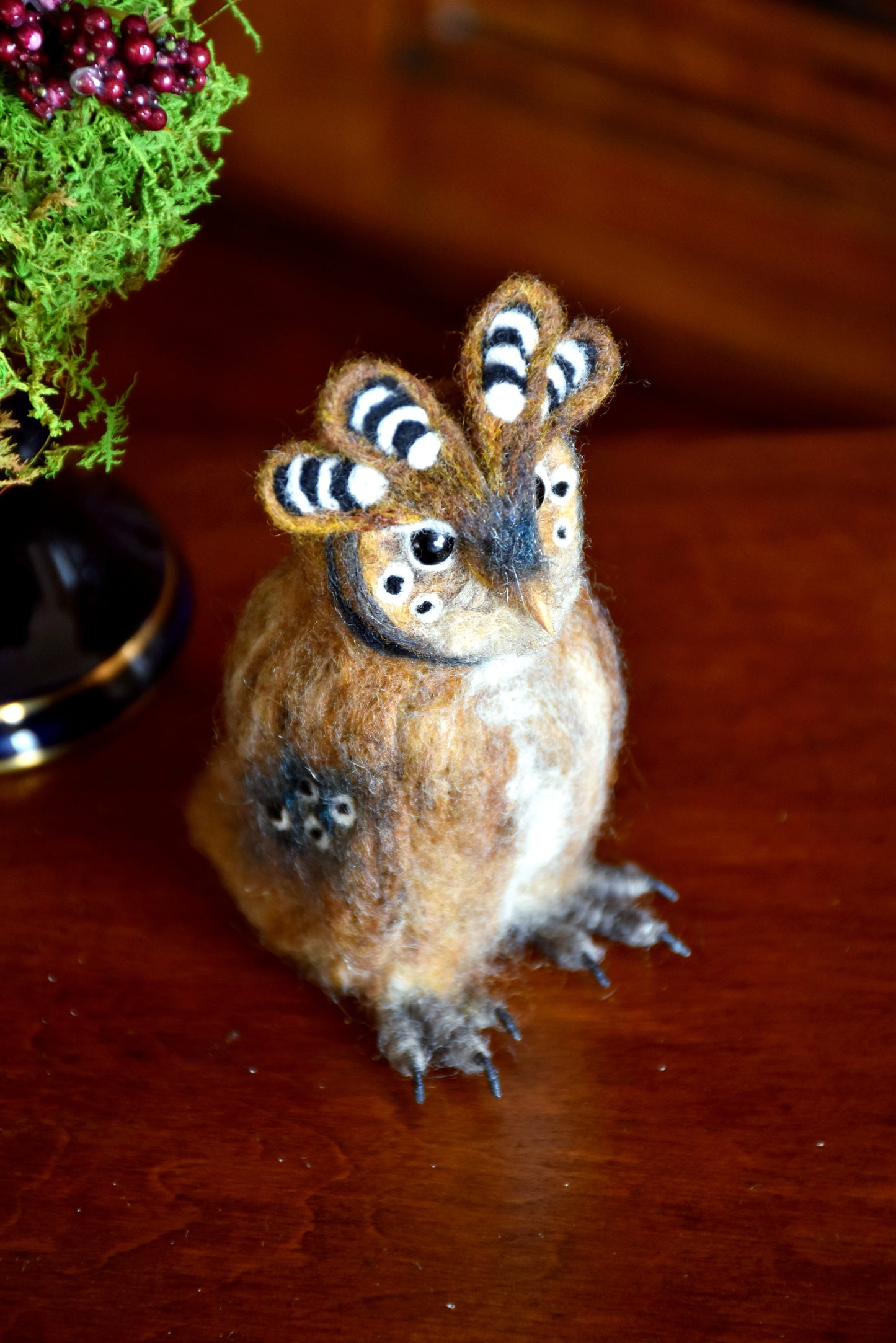 Needle Felted Little Owl