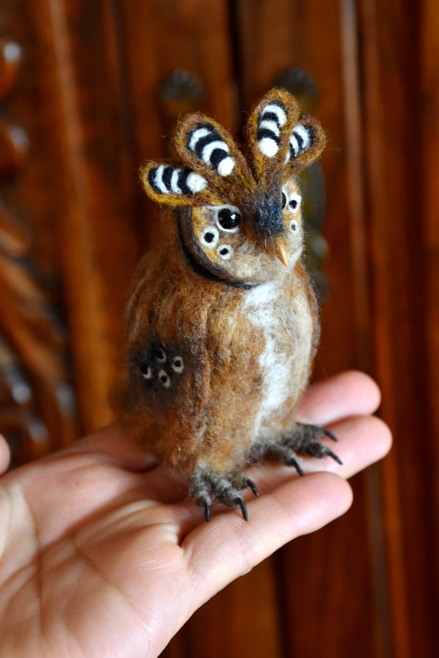 Needle Felted Little Owl