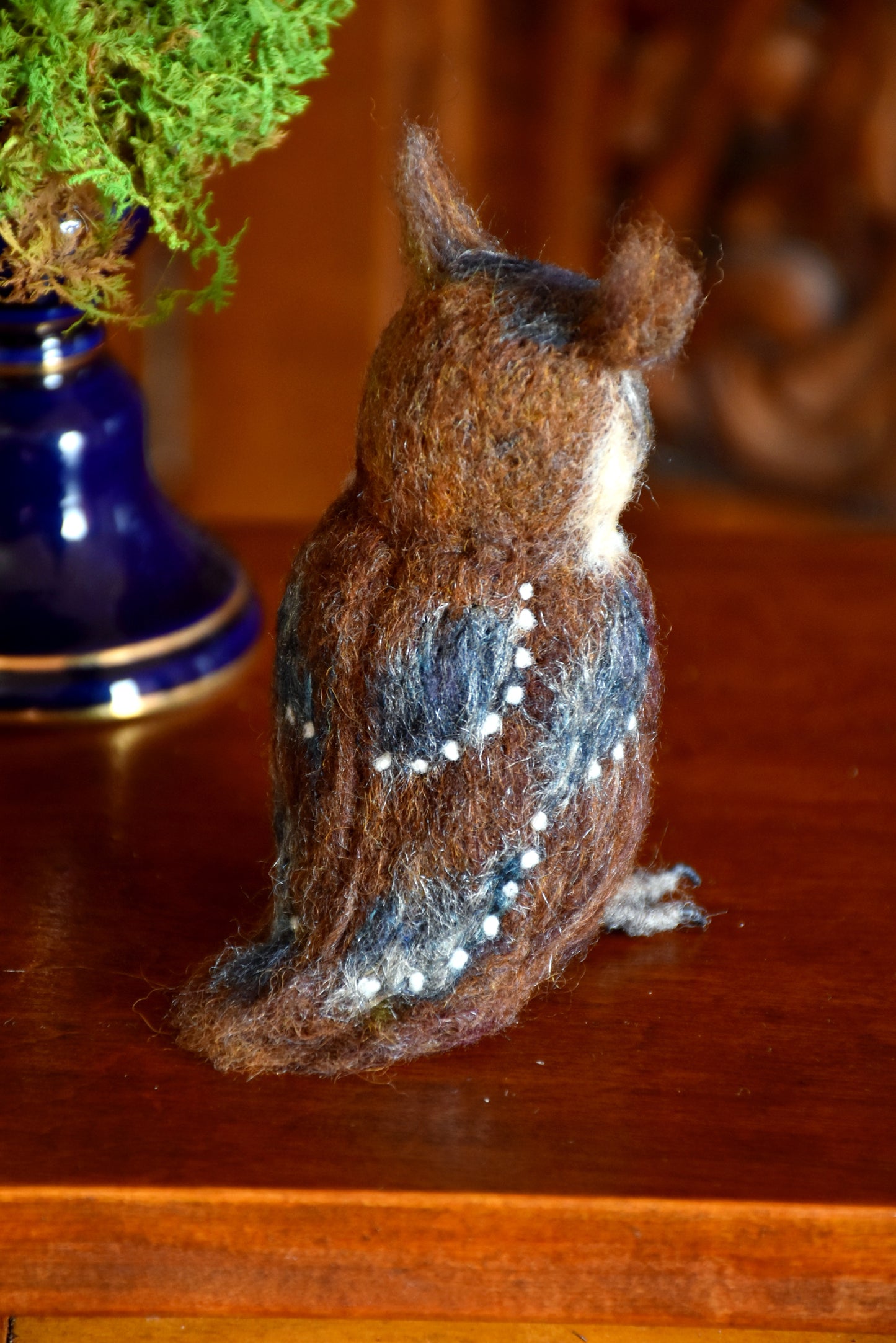 Needle Felted Little Owl