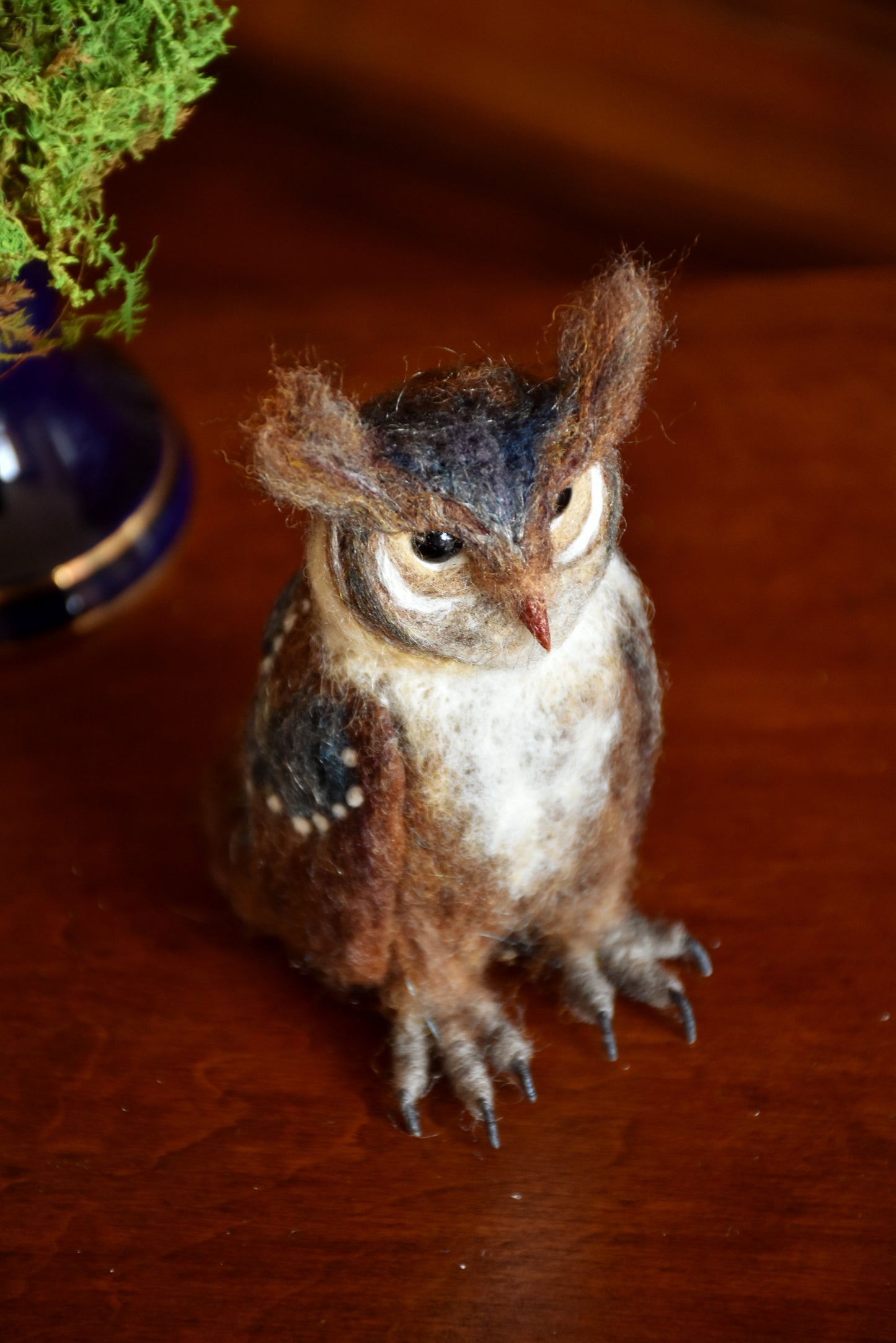 Needle Felted Little Owl