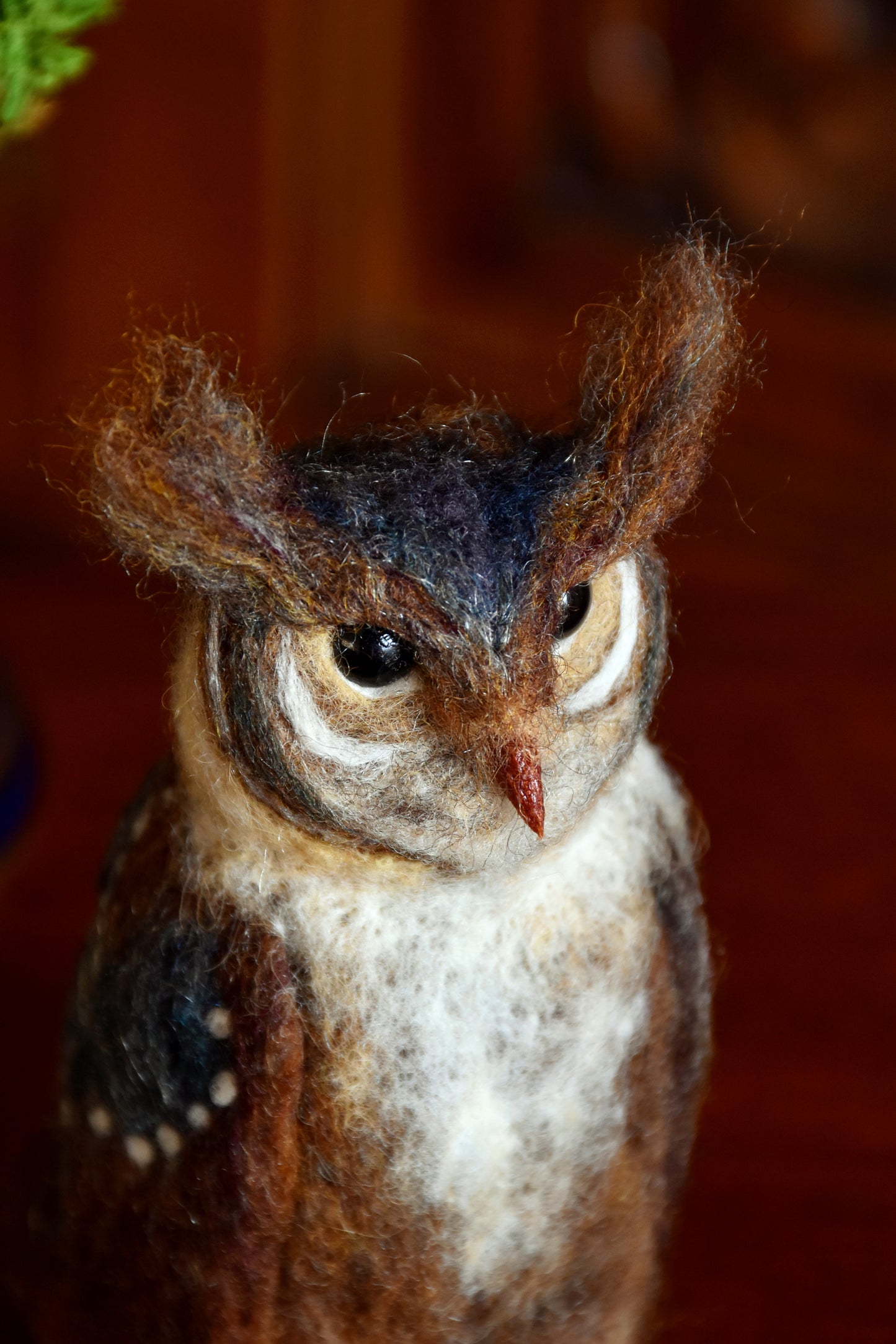 Needle Felted Little Owl