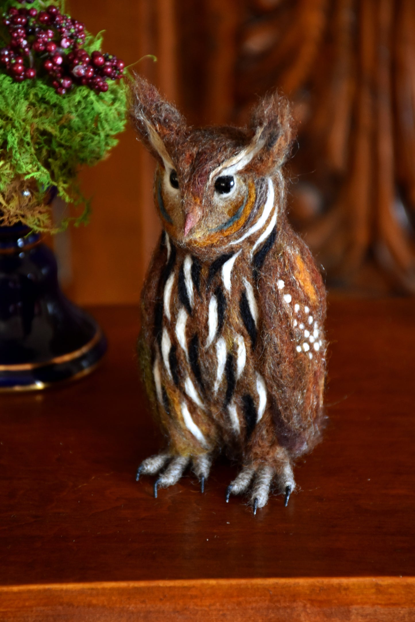 Needle Felted Little Owl