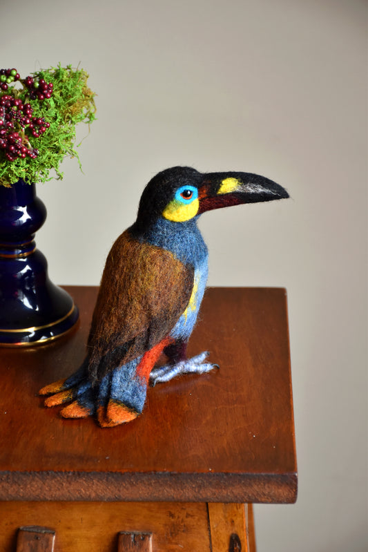 Needle Felted Toucan