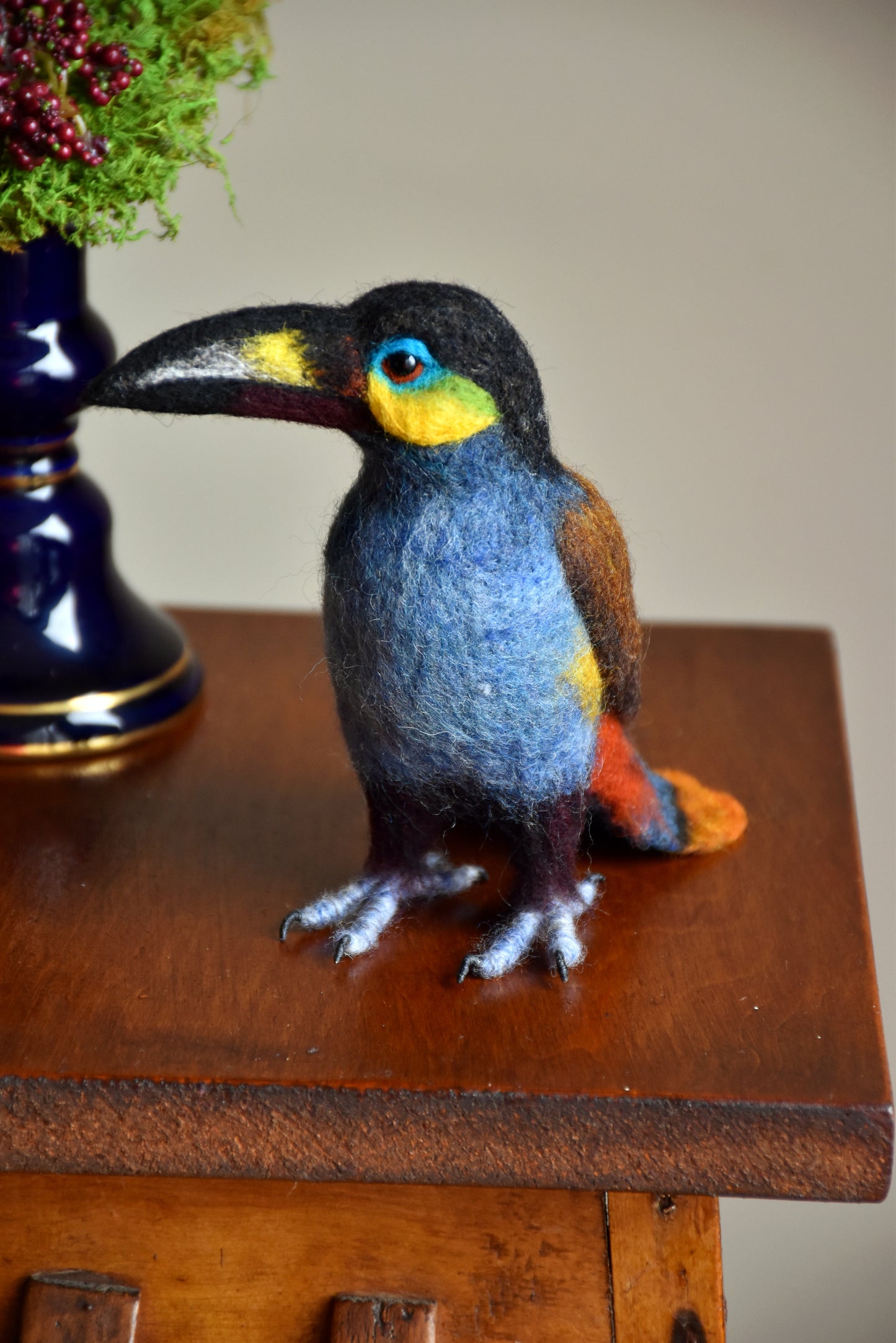 Needle Felted Toucan