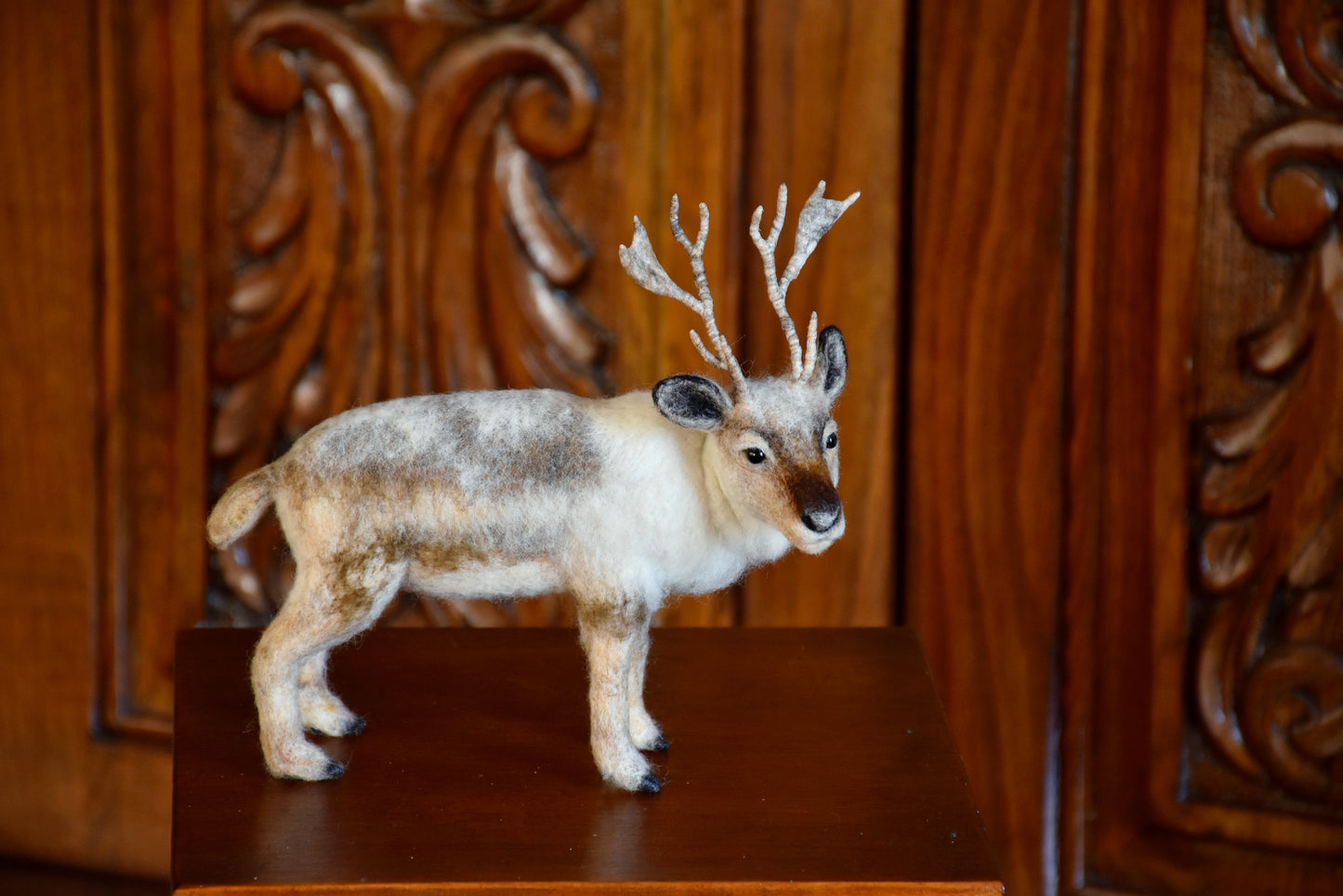 Needle Felted Svalbard Reindeer