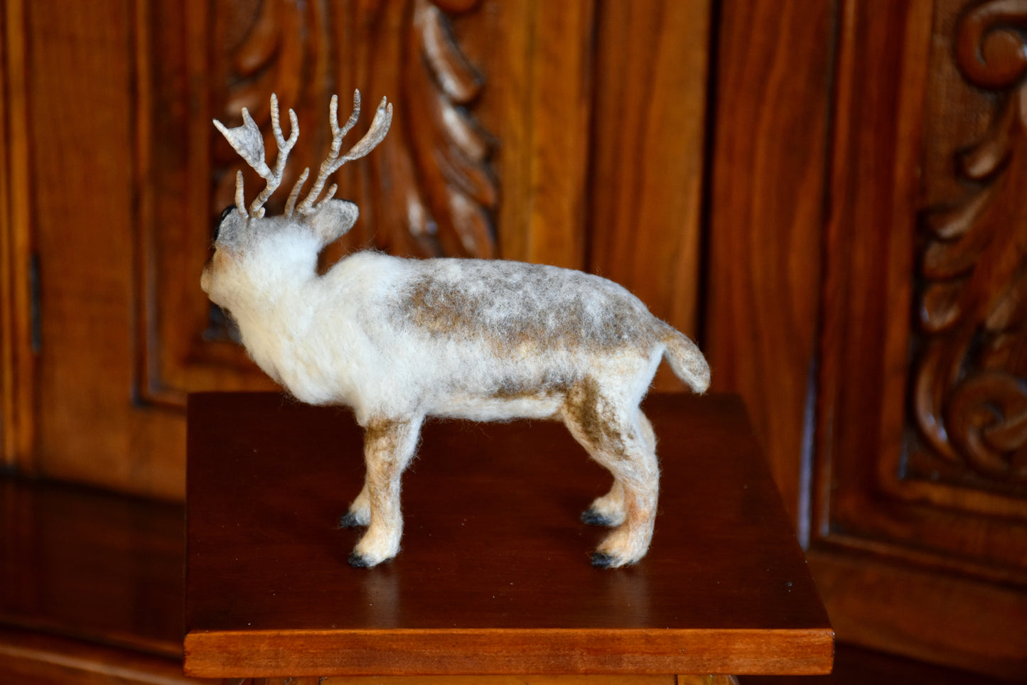 Needle Felted Svalbard Reindeer