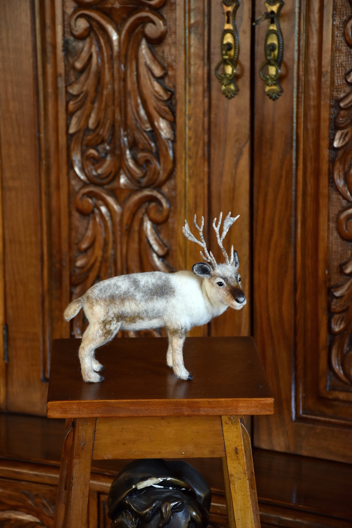 Needle Felted Svalbard Reindeer