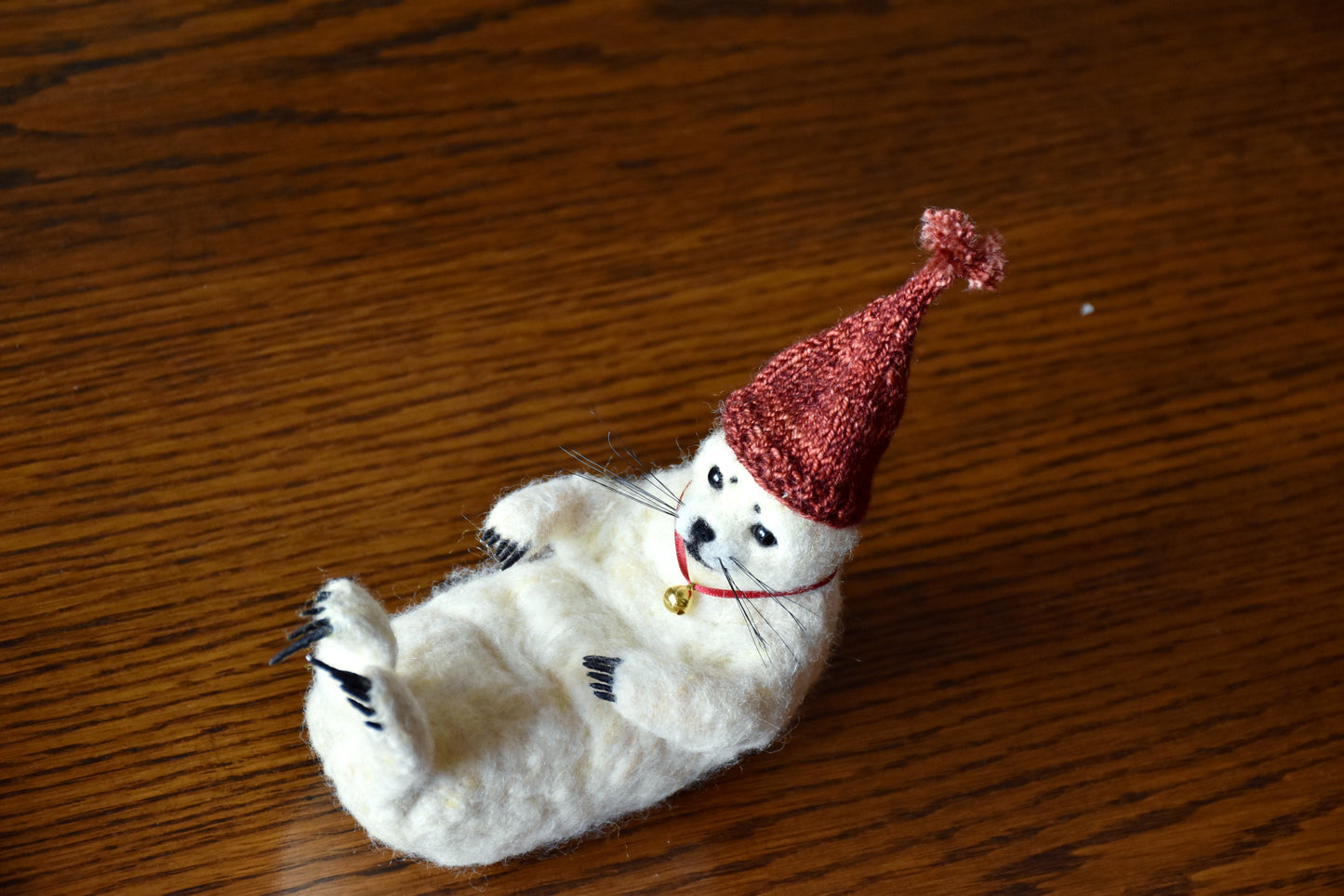 Needle Felted Harp Seal